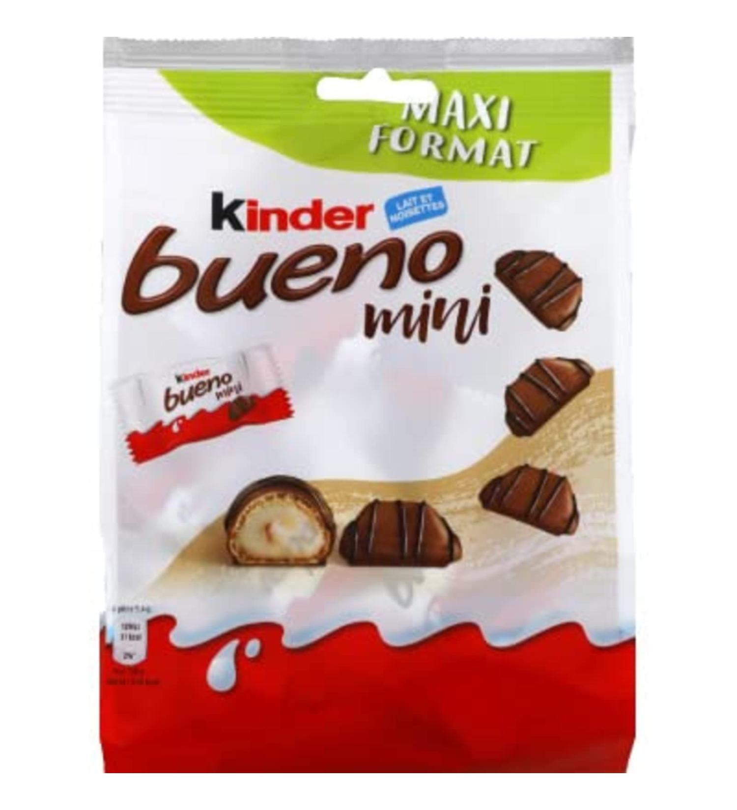 Kinder Bueno Mini, Le sachet de 216g