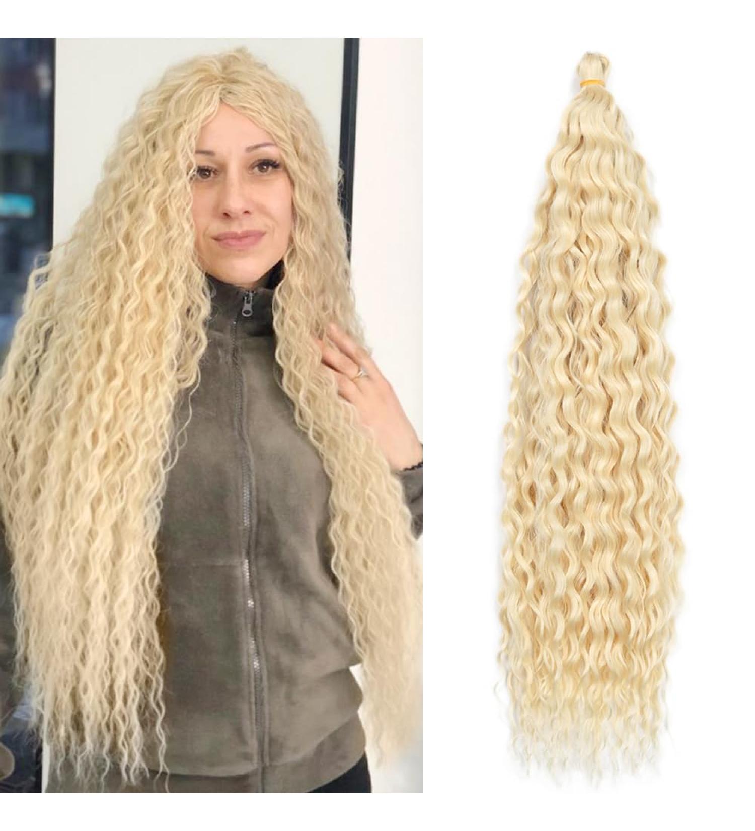 Buy Deep Twist Crochet Hair - 26 Inch Ombre Kinky Curl Braids | 3 Packs Synthetic Hair Extensions - Buy Online on GoSupps.com