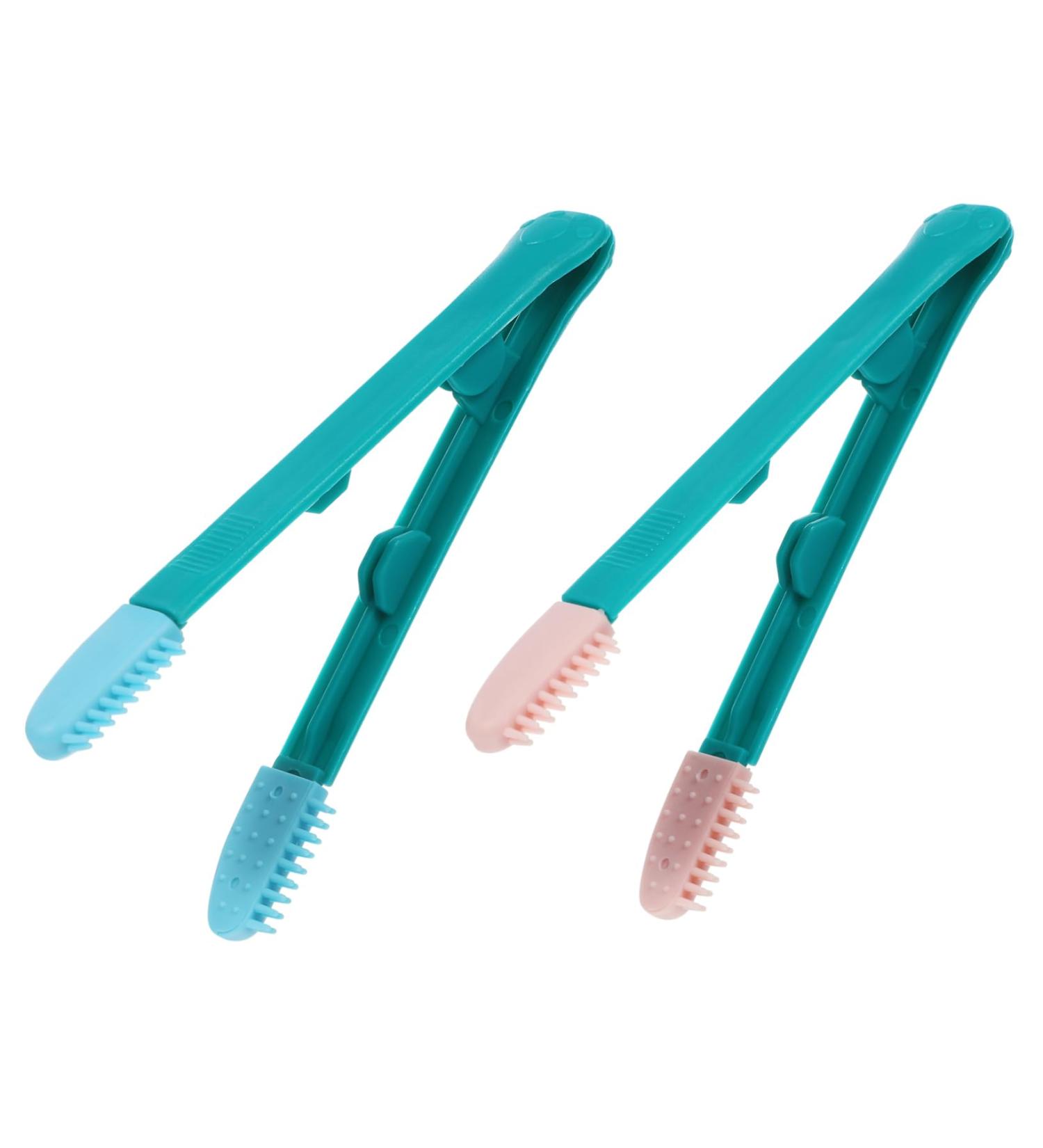 BESPORTBLE 8 Pcs Eye Gum Cleaner Eye Cleaning Brush Wipe Cats Mucus Brush Dog Tear Stain Removal Pet Comb Pp 10X3.2X1CMx4pcs Assorted Colorx4pcs - Buy Online on GoSupps.com