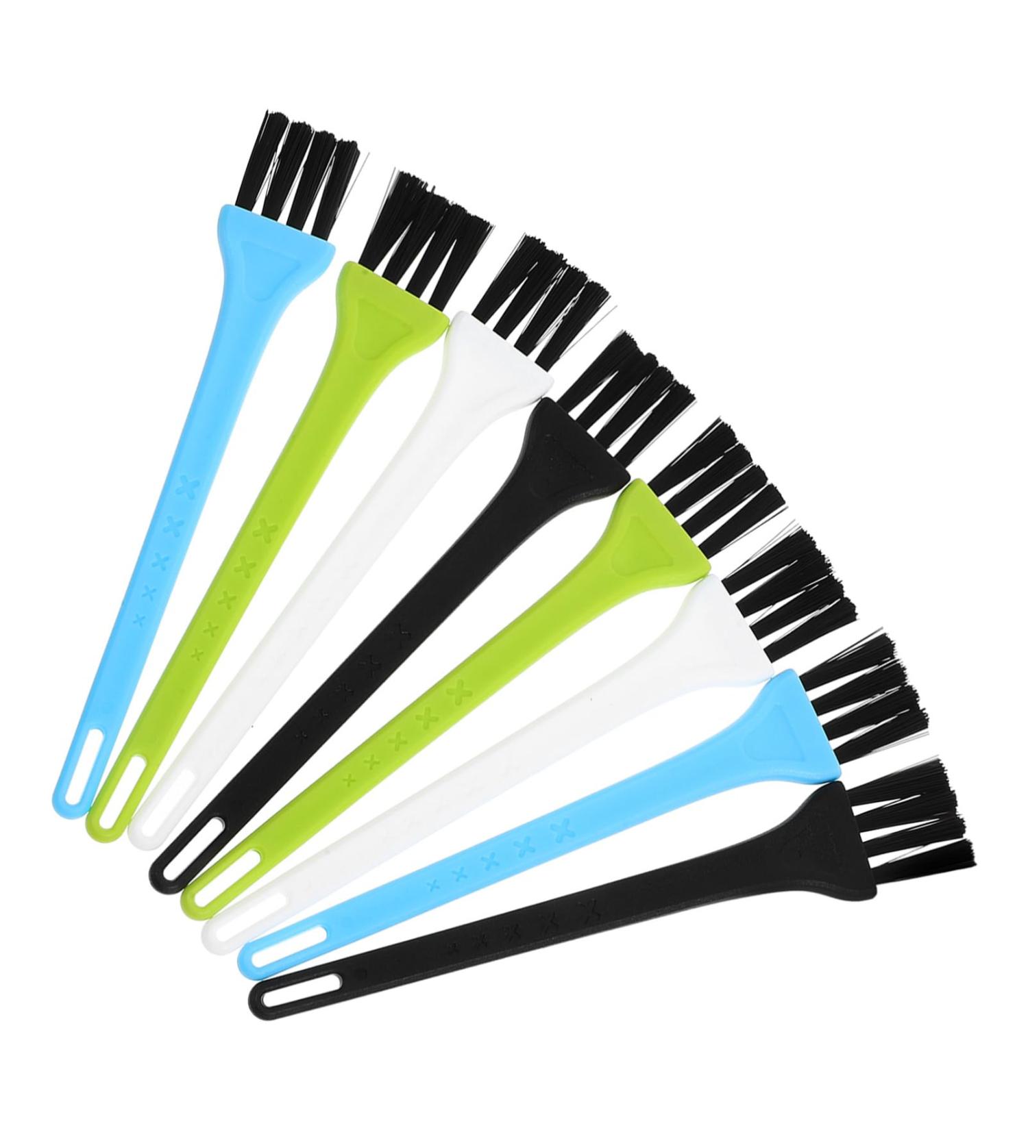 8 Pieces Shaver Brush Set | Nylon Bristles & PP Handle for Razor & Electric Trimmer Cleaning International Shipping Available - Buy Online on GoSupps.com