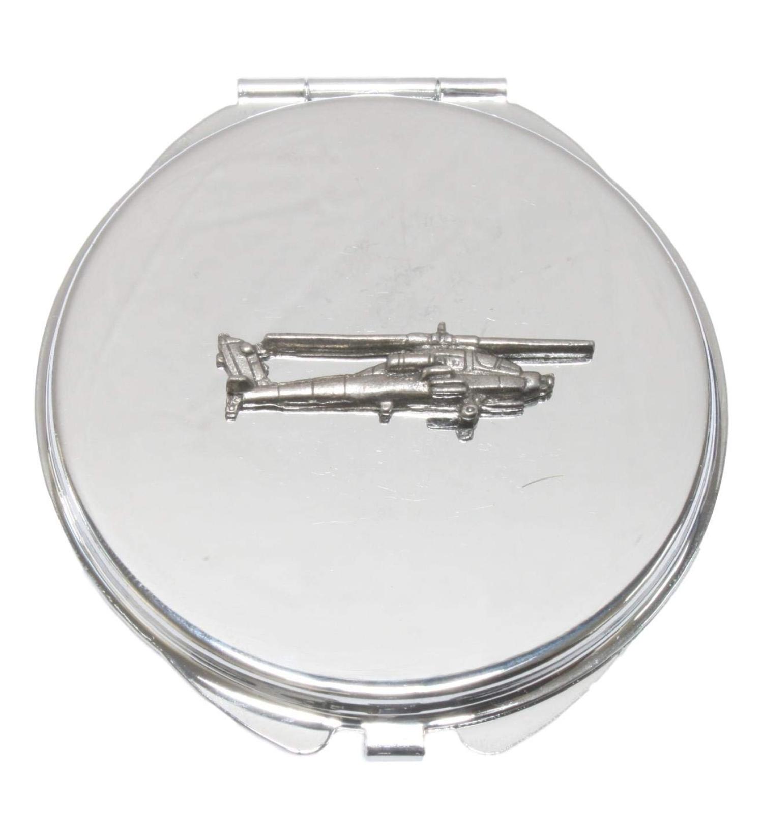 Helicopter Compact Mirror Handbag Gift With Free Engraving 177 - Buy Online on GoSupps.com