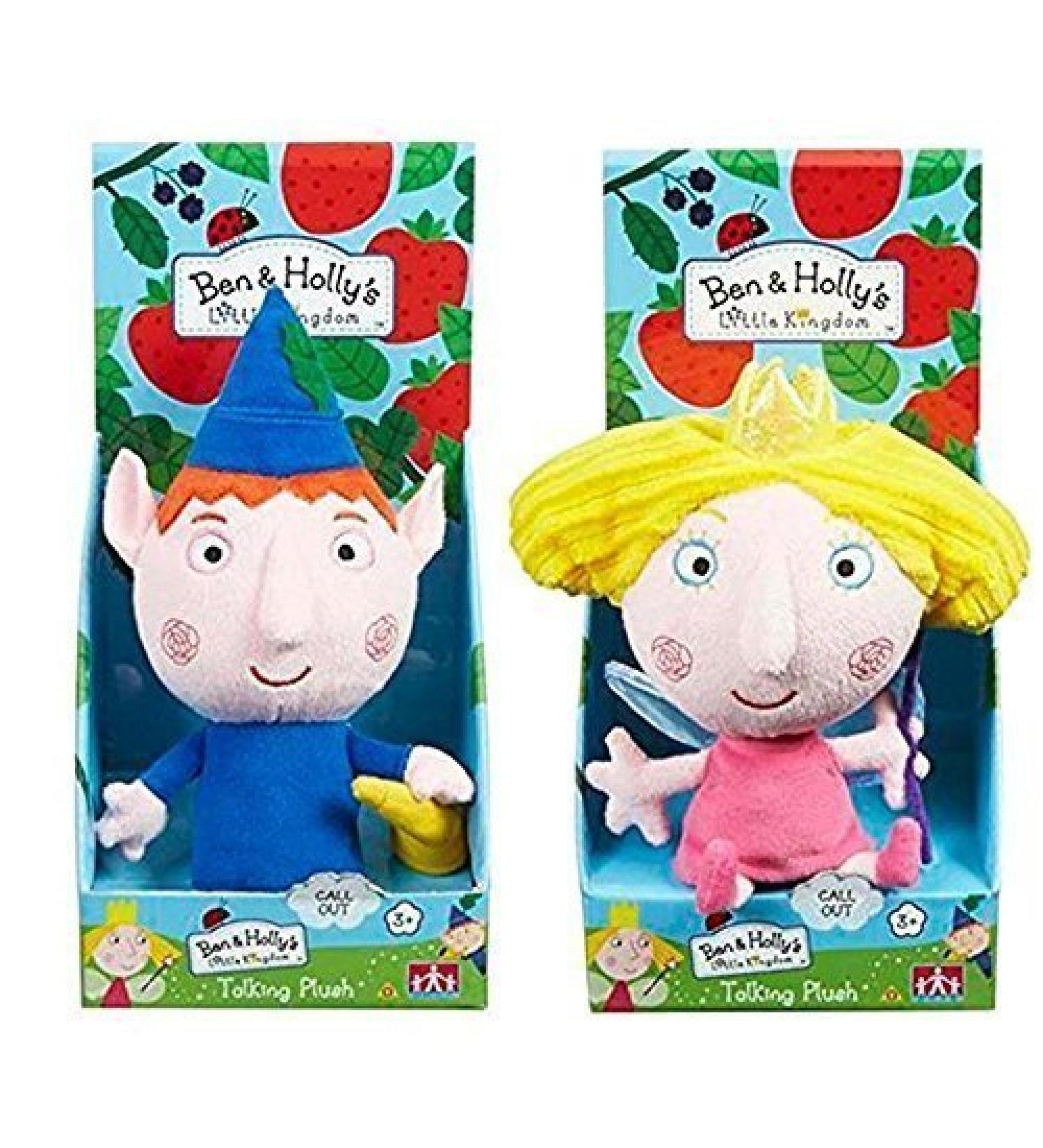 Ben & Holly's Little Kingdom 18cm Talking Soft Plush Toys