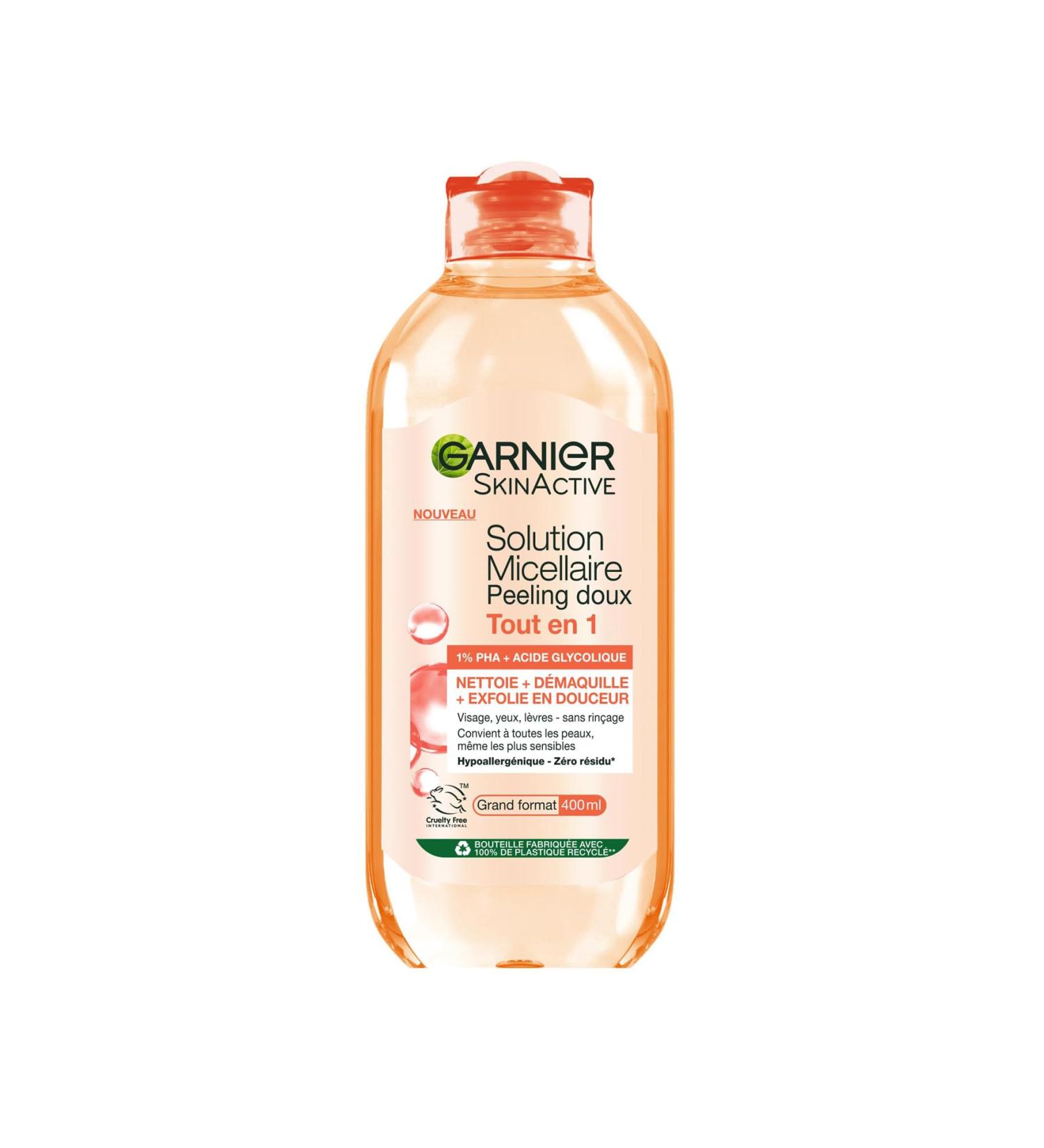 GARNIER SkinActive Micellar Solution All in 1 Gentle Peeling 400ml - Buy Online on GoSupps.com
