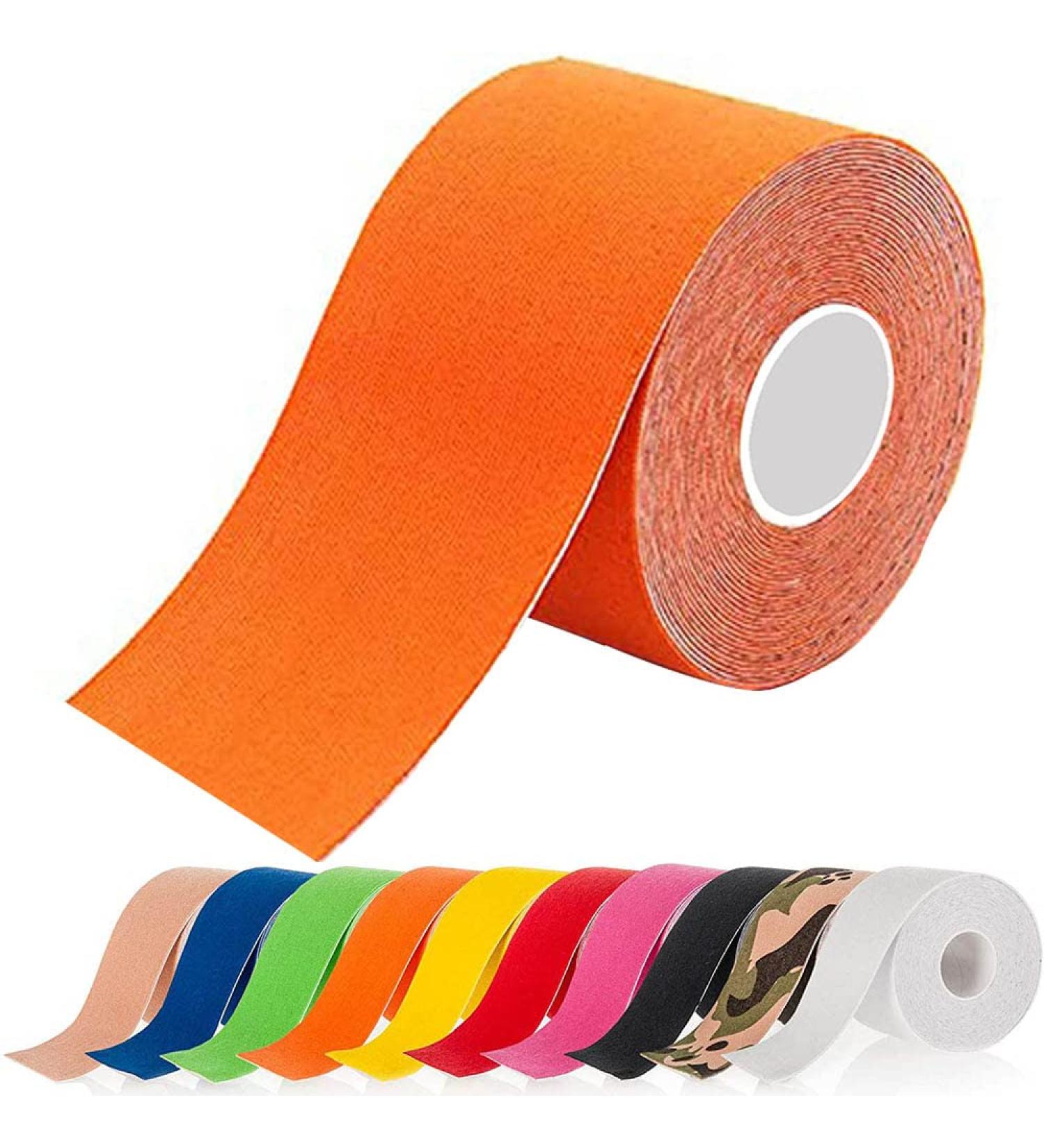 ATETEO Kinesiology Tape B-orange L 5mX5cm | Premium Athletic Tape - Buy Online on GoSupps.com