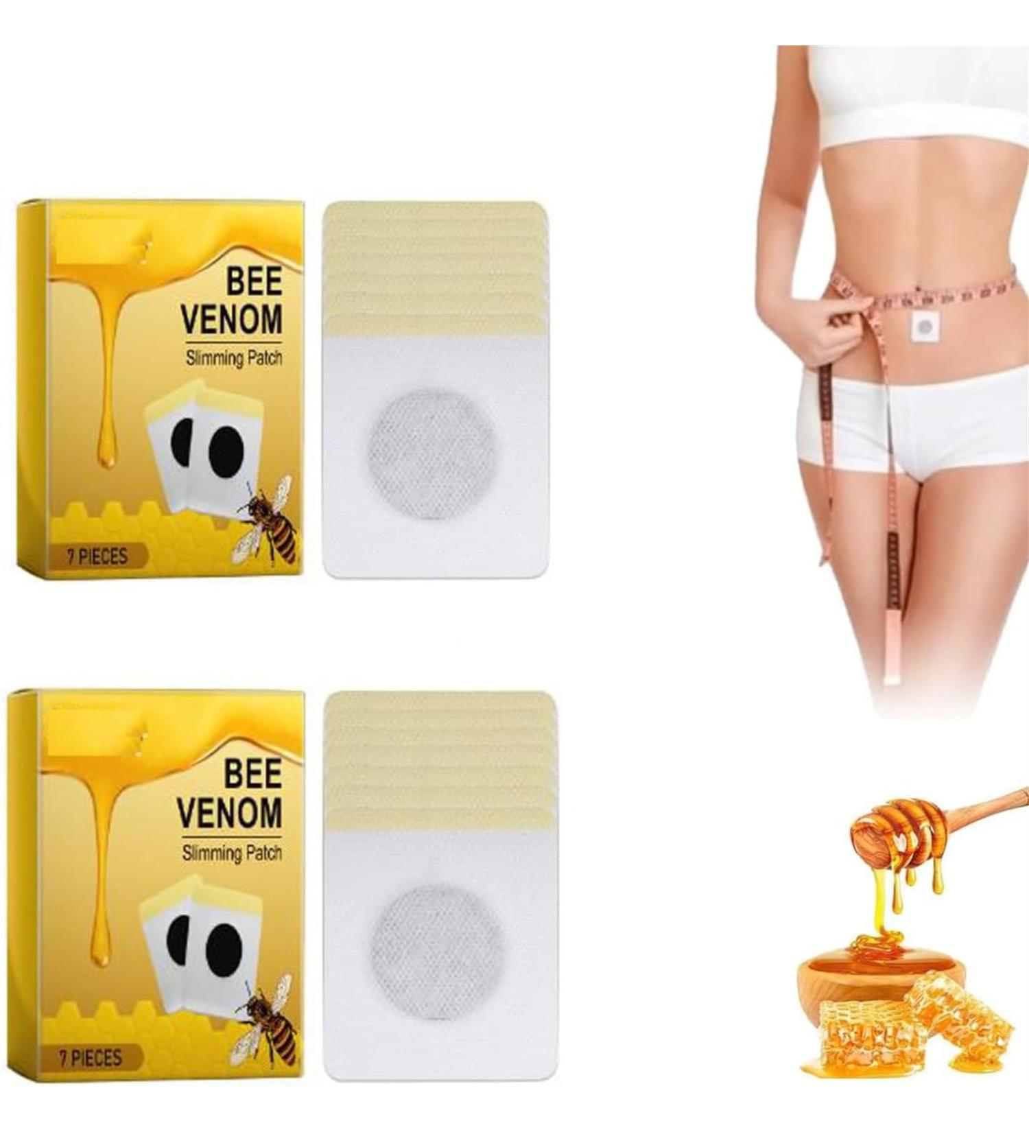 Bee Venom Slimming Plaster - Lymphatic Drainage & Body Shaping Stickers for Men & Women (2 Boxes) - Buy Online on GoSupps.com