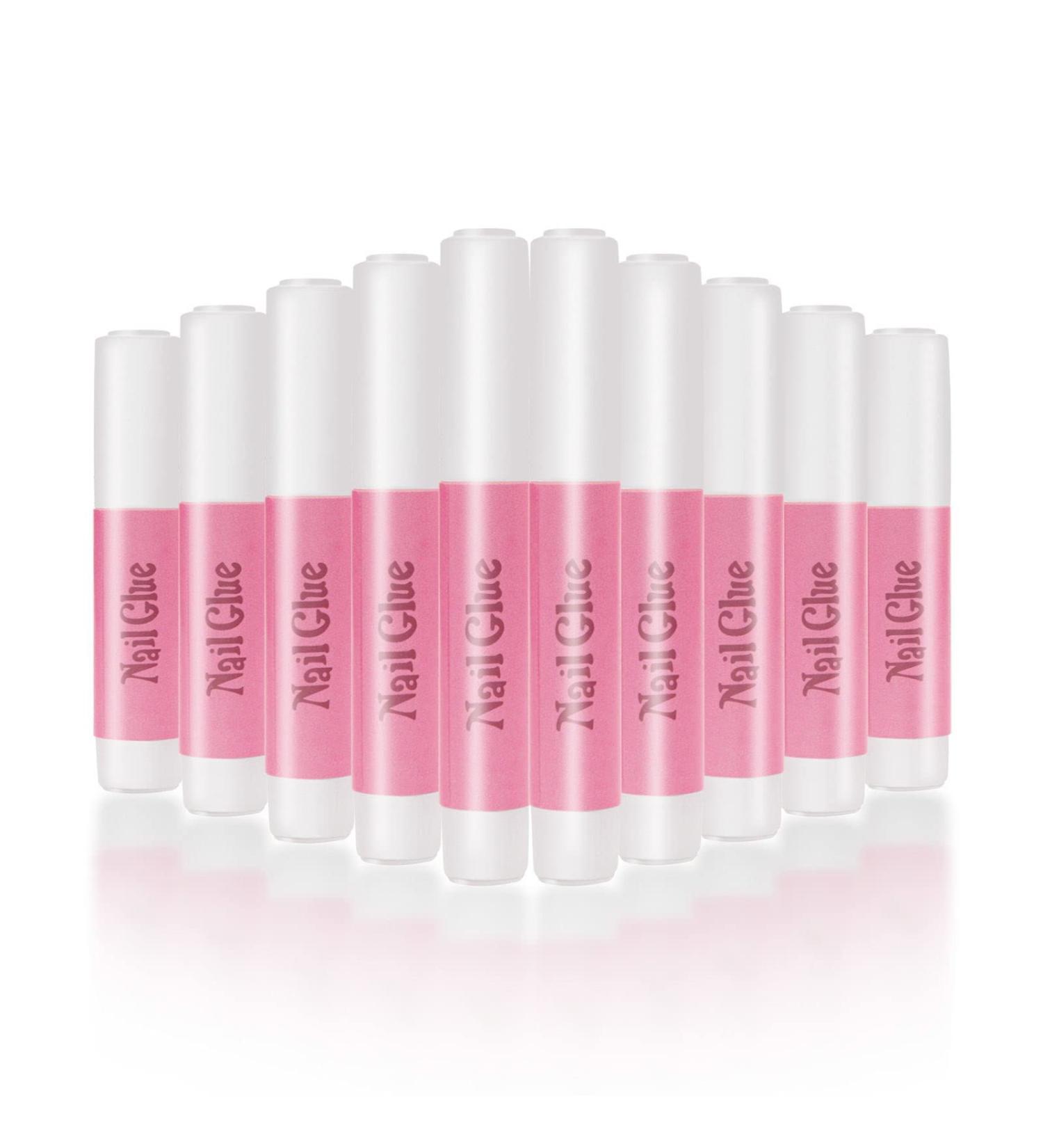 10 PCS Nail Glue Extra Strong for Press On Nails Long Lasting Fake Nail Flue for Acrylic Tips Quick Dry & No UV Light False Nail Glue for Nail Charms Rhinestones 2g*10 - Buy Online on GoSupps.com
