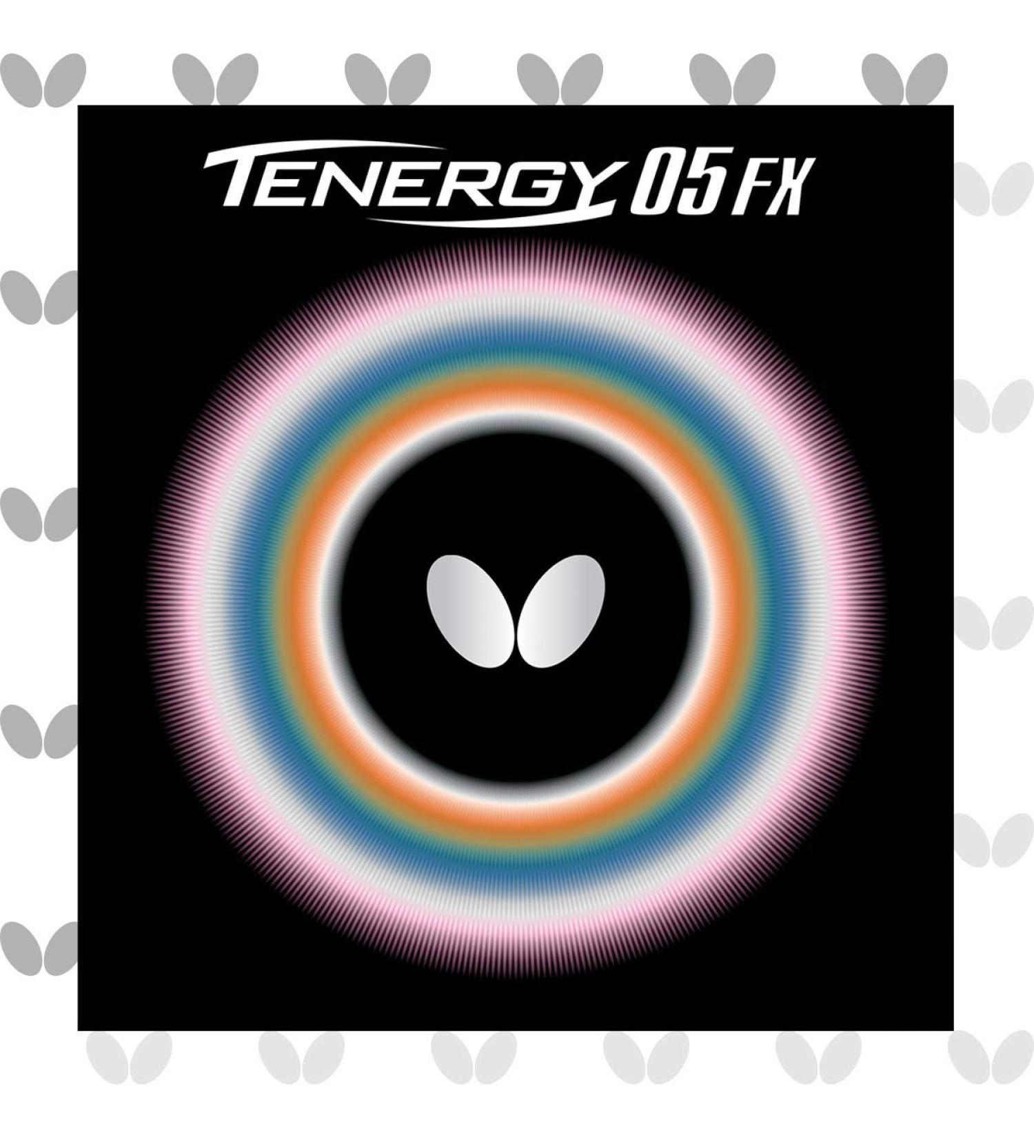 Butterfly Tenergy 05 FX Table Tennis Rubber Sheet - Professional Red 1.9mm Inverted Rubber - Buy Online on GoSupps.com