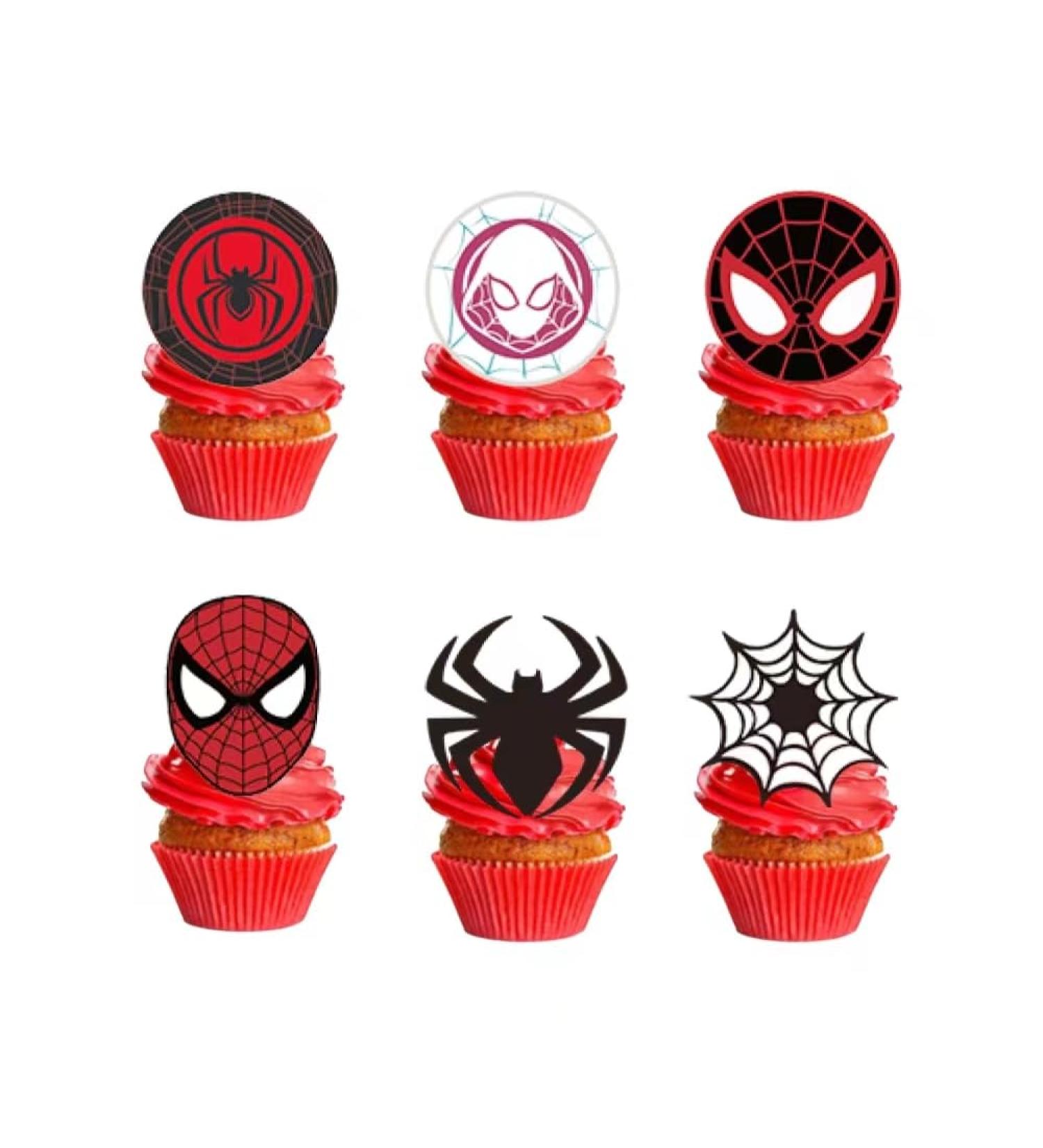 24 cake decorations 24 cupcake tops children's party decorations themed party decorations.