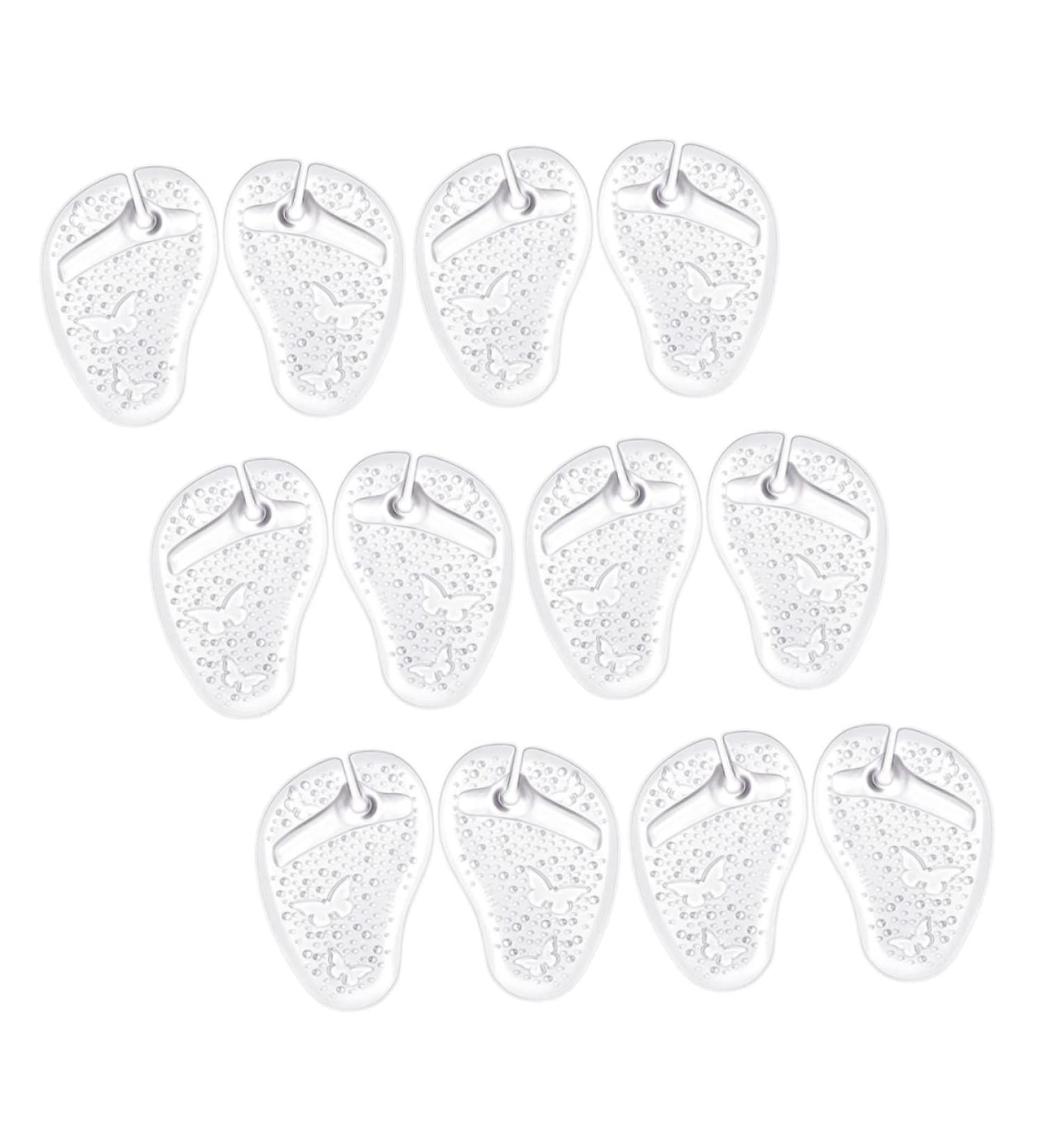 6 Pairs High Heel Inserts & Palm Rest Gel Pads for Women's Shoes - Metatarsal Cushioning & Comfort for Sandals & Heels - Buy Online on GoSupps.com
