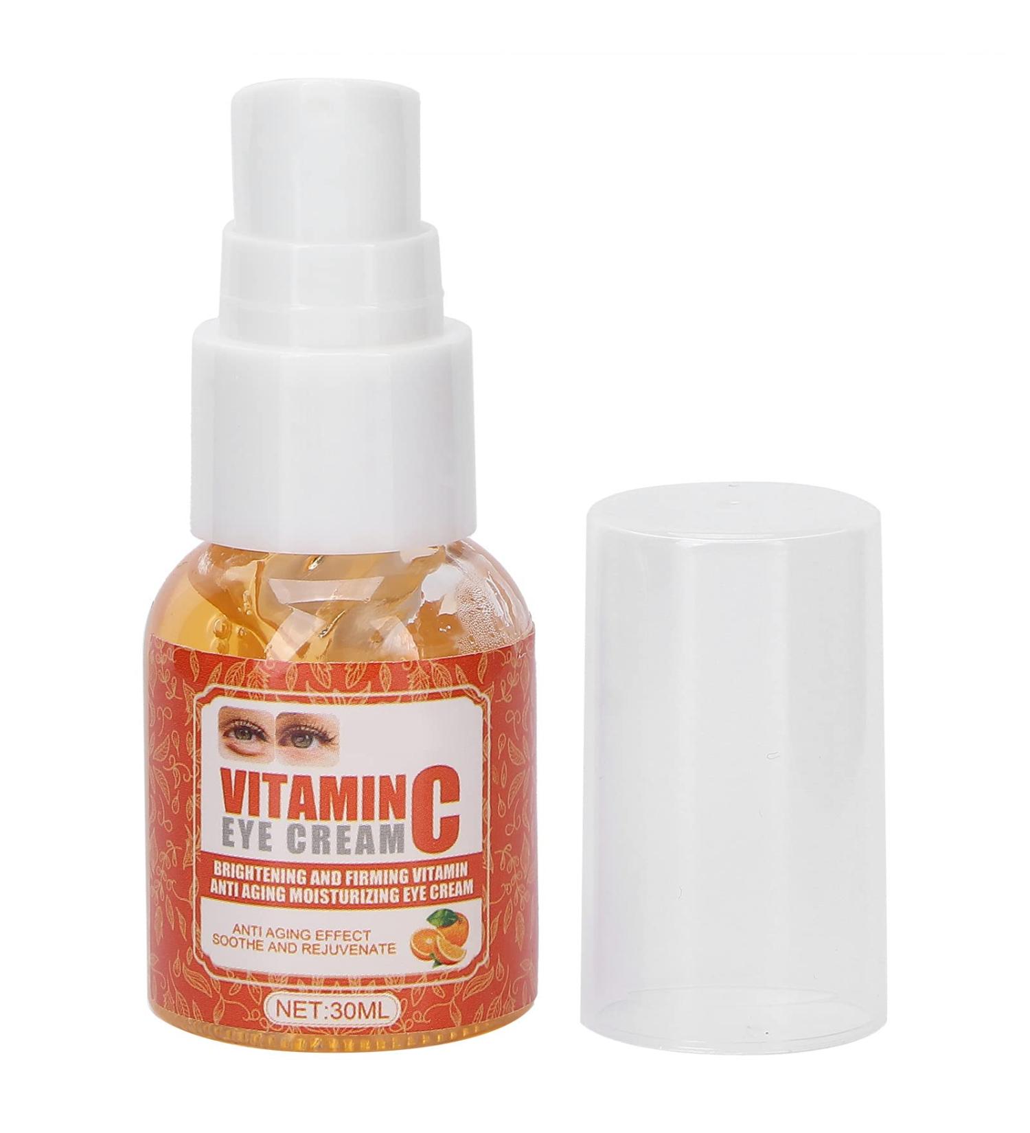 Qukaim Anti Radiation Eye Cream Vitamin C Eye Repair Cream for Dark Circles and Puffiness Anti Aging Hydrating Eye Treatment 30ml - Buy Online on GoSupps.com