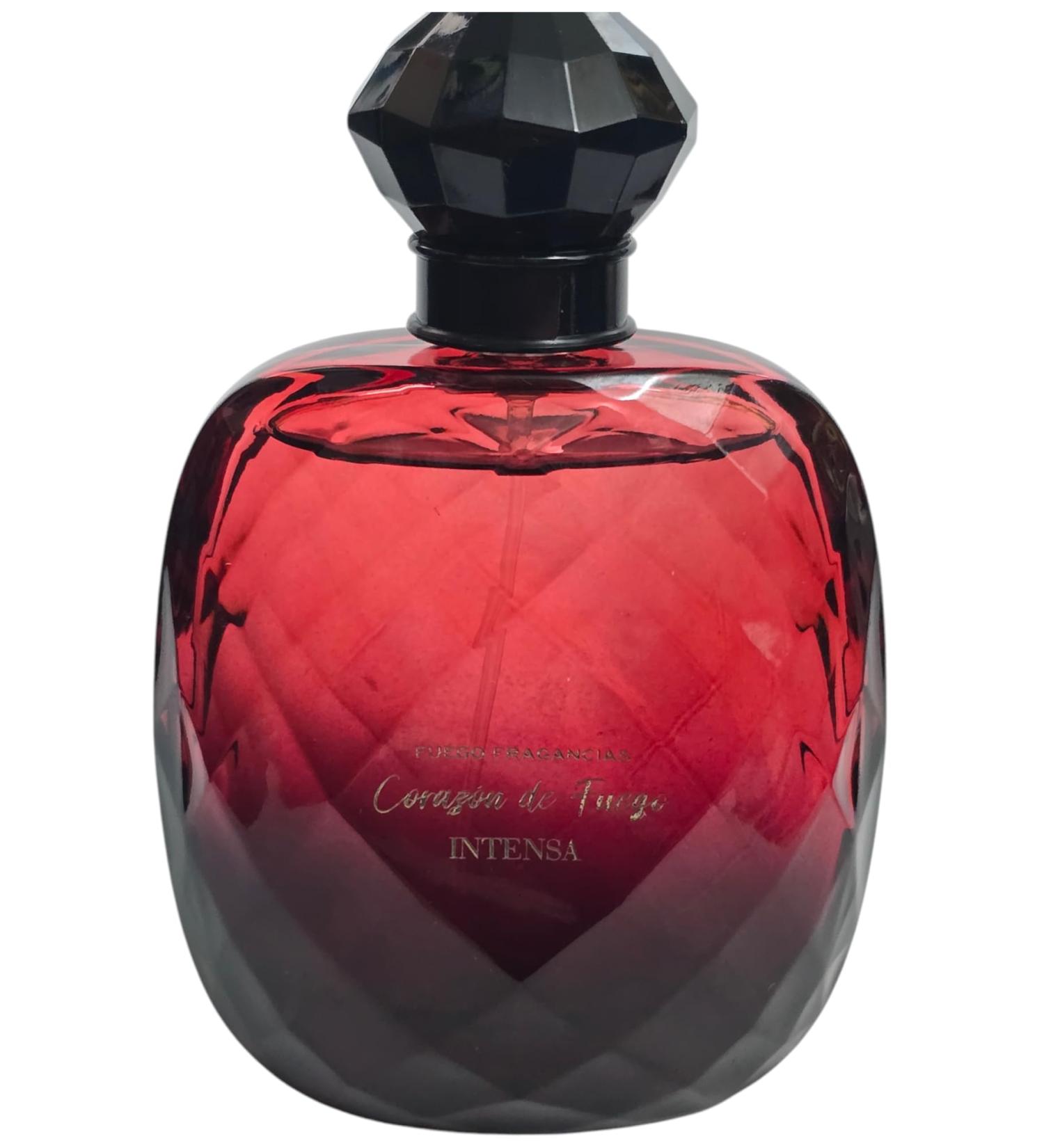 Corazon de Fuego (Heart Of Fire) Eau De Parfum 3.4 fl oz / 100 ml Unboxed