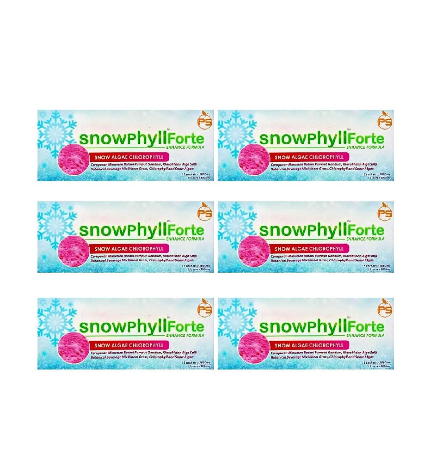 phytocelltec Phytoscience Snowphyll Forte Vitamins Stem Cell Phyto Stevia Mulberry (15 sachets x 3000 mg/pack)