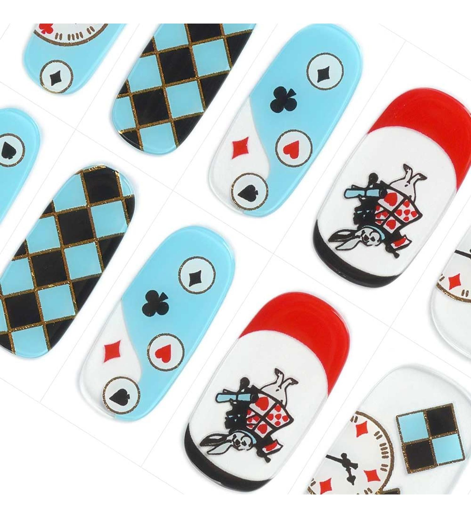 DANNI & TONI Mr. Rabbit Gel Nail Polish Strips Set - 28 Salon-Quality Stickers for Manicure - Buy Online on GoSupps.com