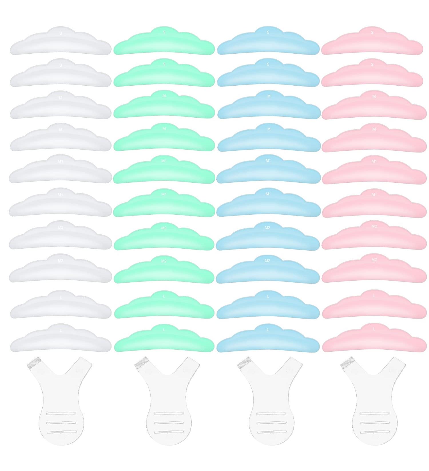 Nivofu 20 Pairs Eyelash Perm Silicone Pad with Y Shape Lash Perm Kit Silicone Eyelash Perming Tool Set Eyelash Perming Curler Perm Pad Mini Eyelash Perming Set 5 Sizes S/M/M1/M2/L - Buy Online on GoSupps.com