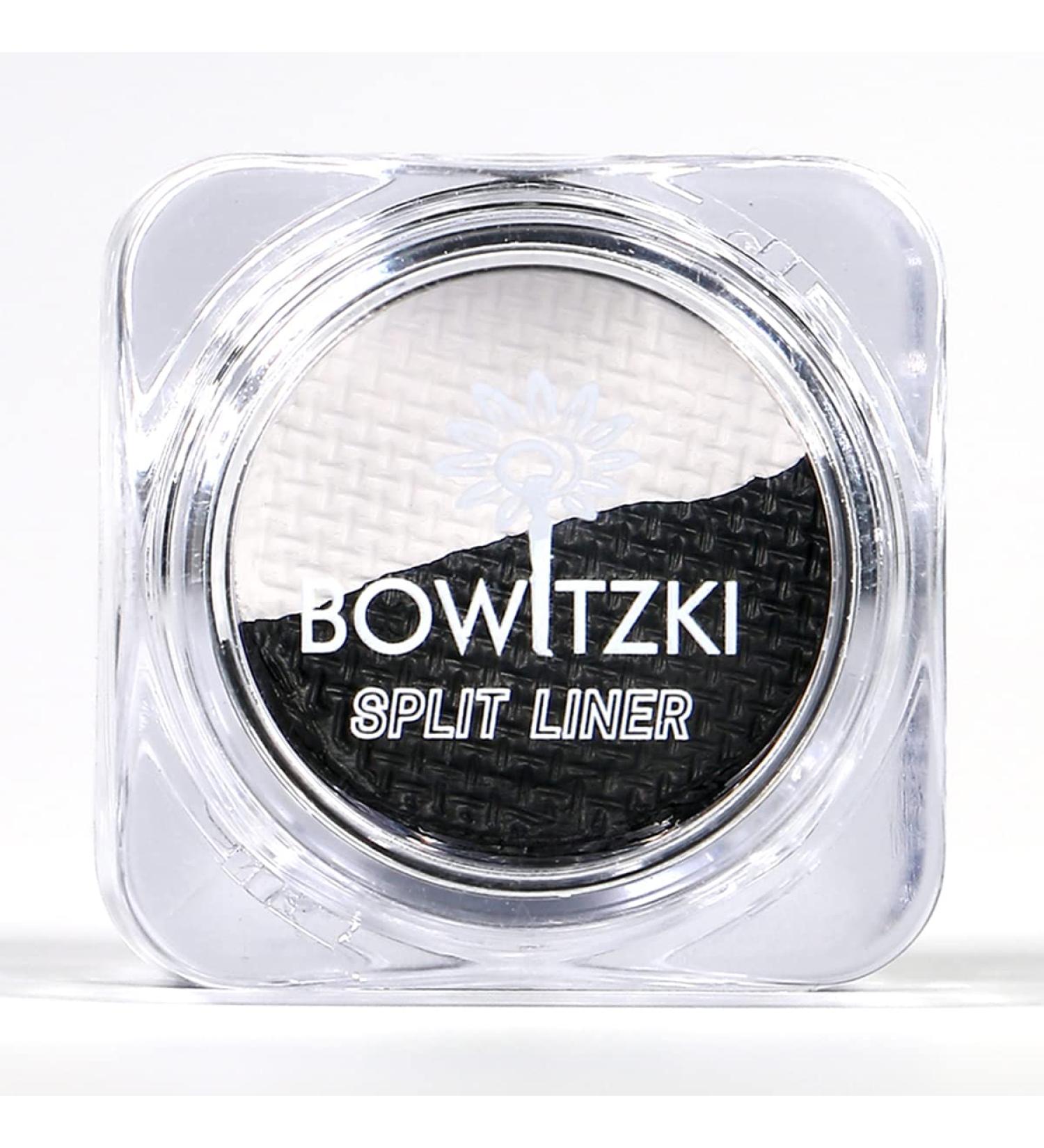 Bowitzki Halloween Water Activated Split Cake Eyeliner - Retro Hydra Liner in White & Black (8g) - Face and Body Makeup for Panda Look - Buy Online on GoSupps.com