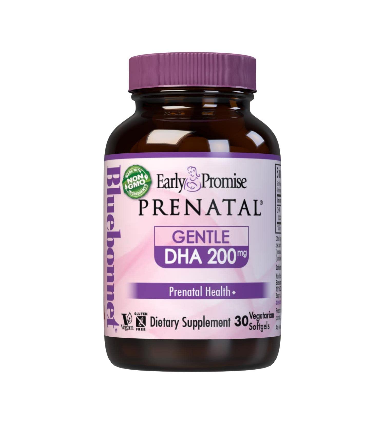 Bluebonnet Early Promise Prenatal Gentle DHA 200mg Capsules - 30 Count - Buy Online on GoSupps.com