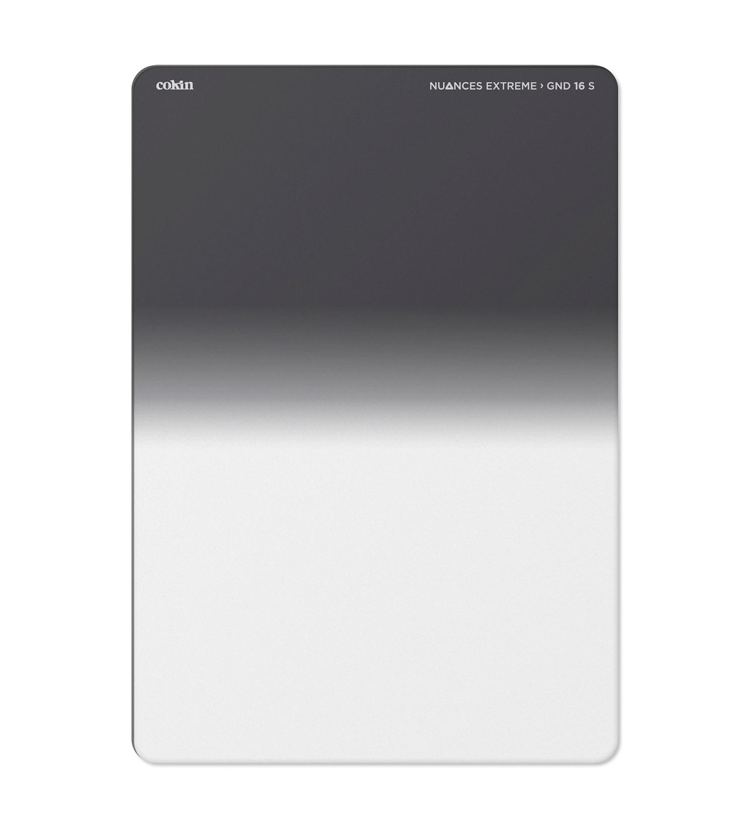 Cokin Square NUANCES Extreme Graduated ND16 Soft Filter - 4-Stops - 101mm X 143mm - Buy Online on GoSupps.com