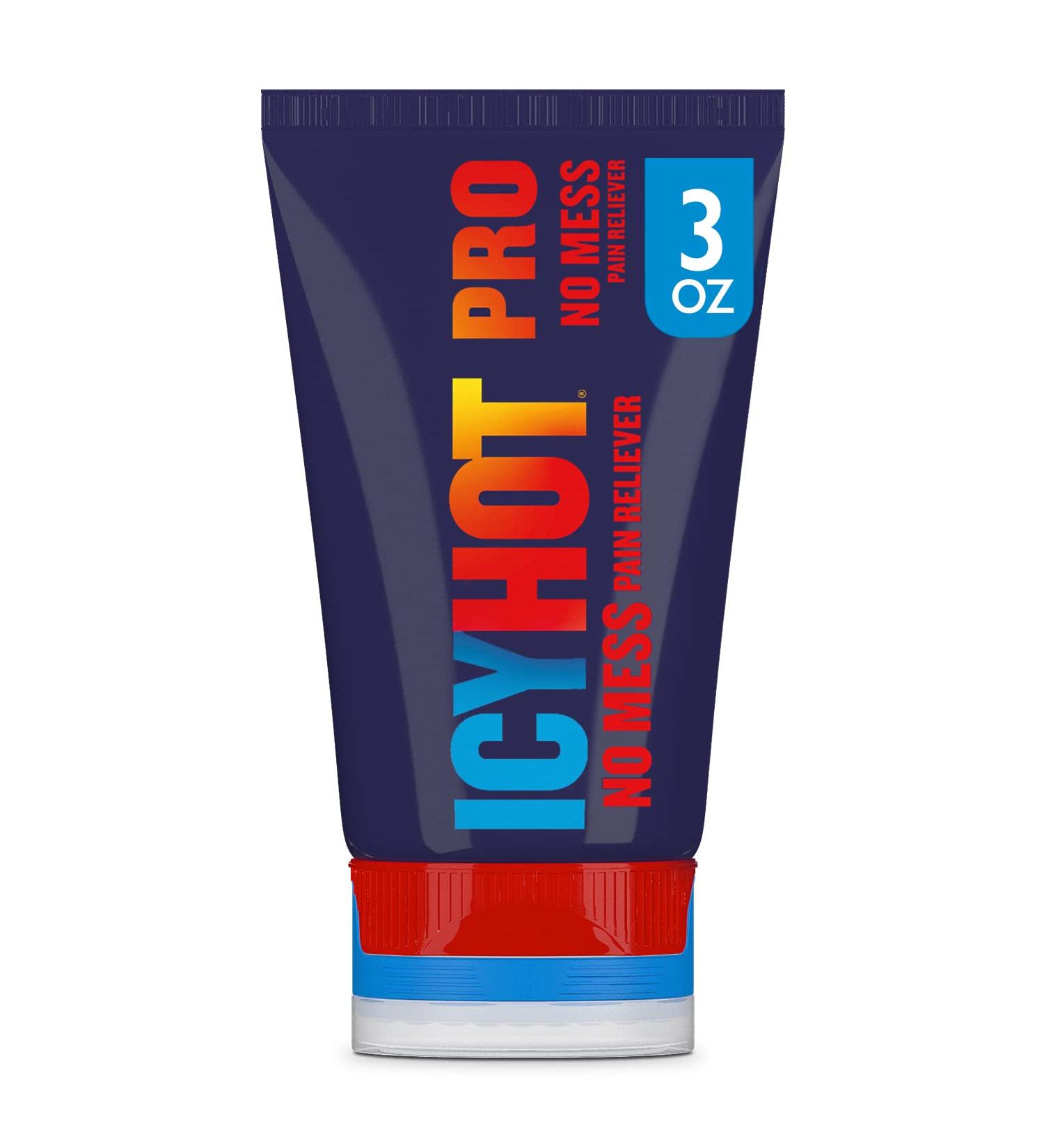 Icy Hot Pro No Mess Pain Relief Cream 3 Ounce