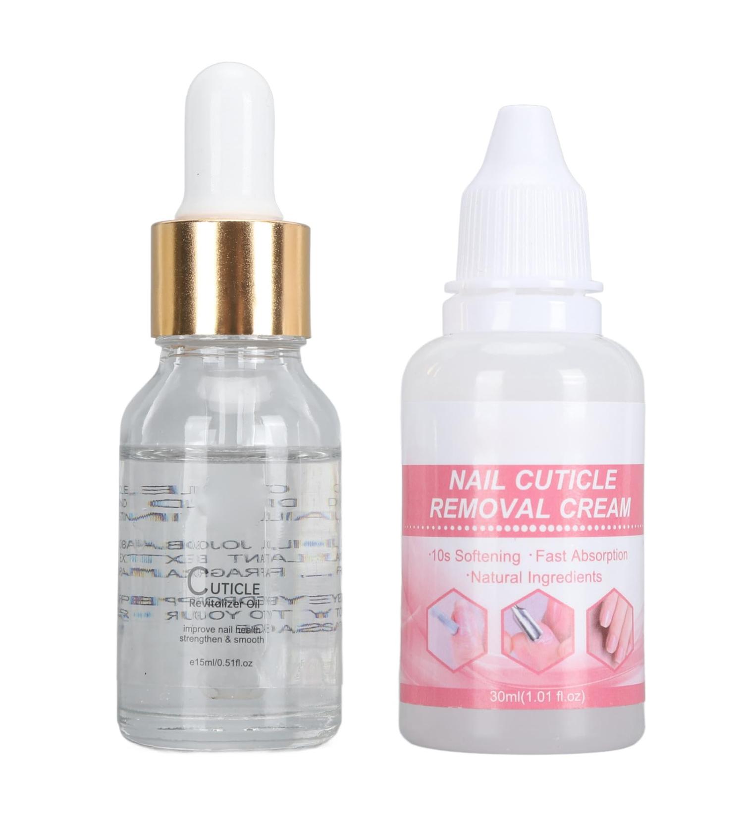 Nail Cuticle Remover Kit Nourish Promote Nail Growth Cuticle Remover Kit for Travel Use (LS152-3) - Buy Online on GoSupps.com