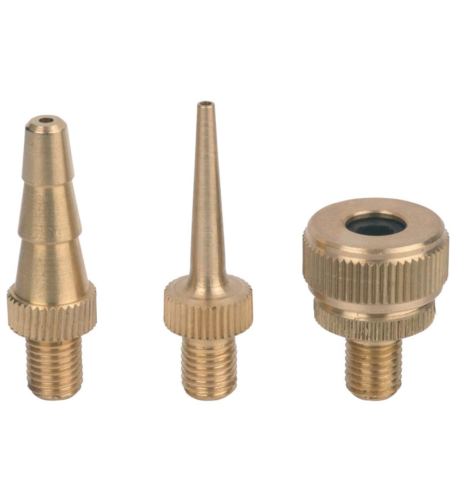 Metabo valve set (3-piece adapter for bicycle valve ball filling needle and air mattress) 0901055769