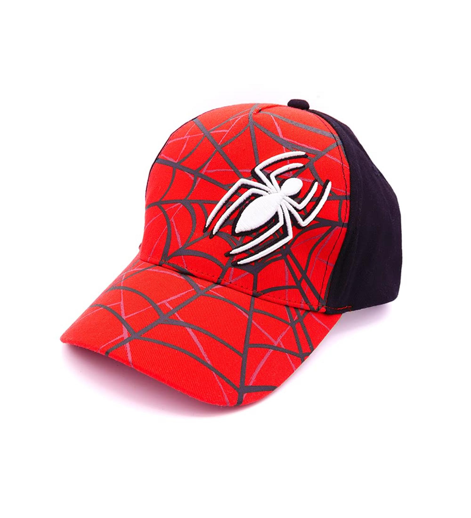 Marvel Spiderman Boys Baseball Cap | Breathable Toddler Hat Ages 3-9 - Buy Online on GoSupps.com