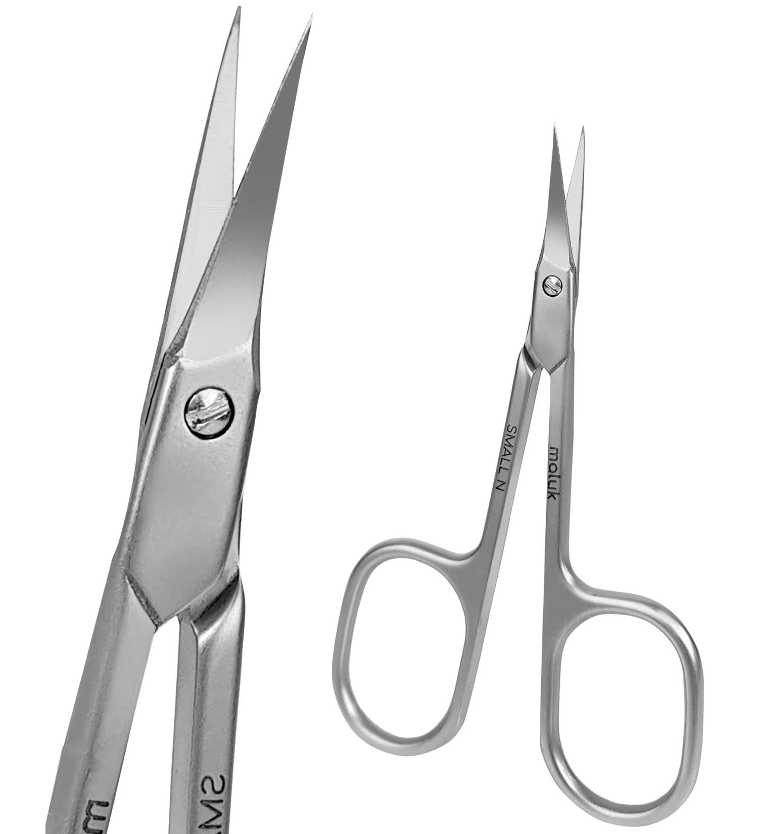 Maluk Professional Small Cuticle Scissors - Precision Beauty Tool - Buy Online on GoSupps.com
