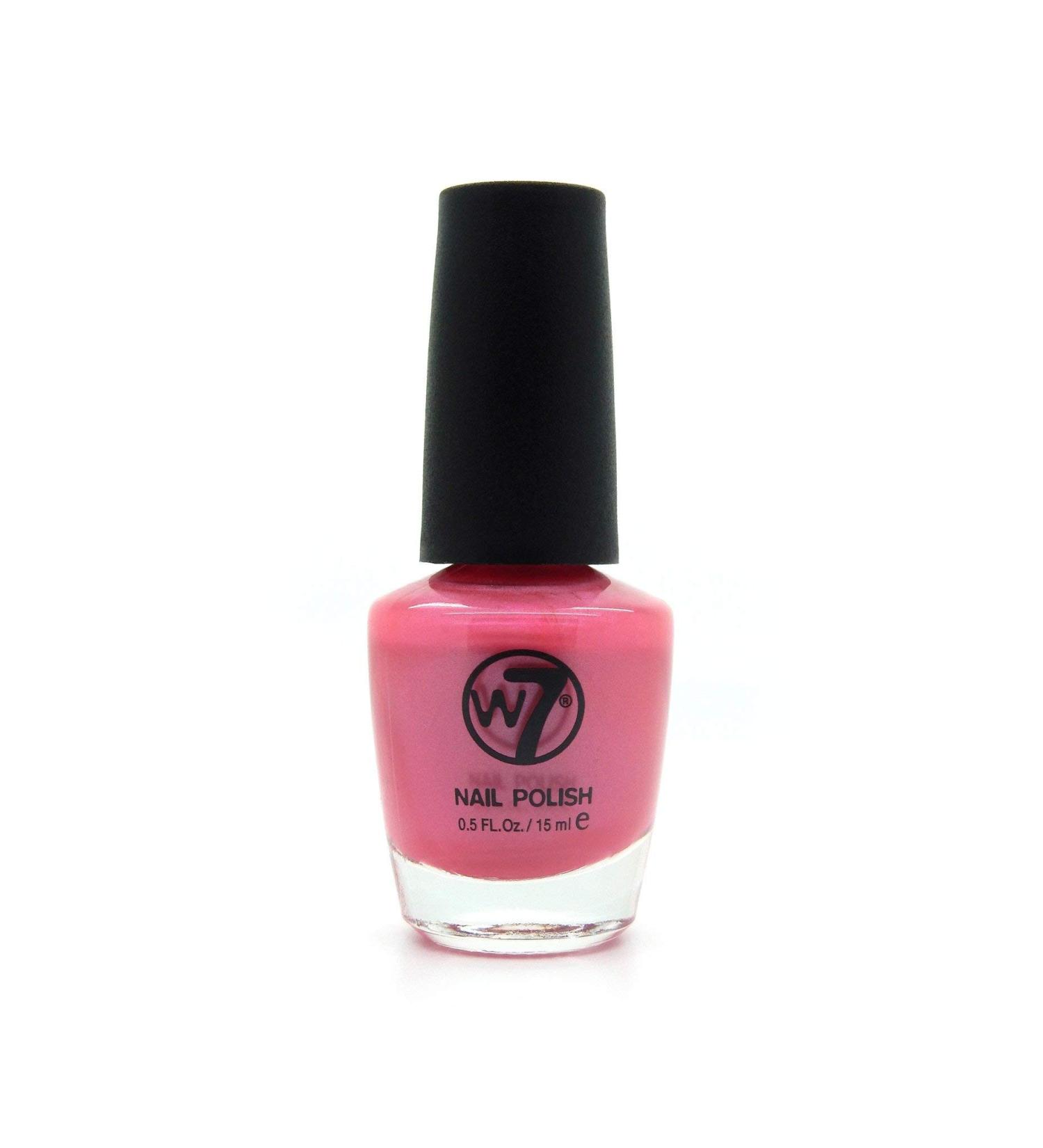 W7 Cosmetics Nail Polish Number 18 Flourescent Purple 15 ml