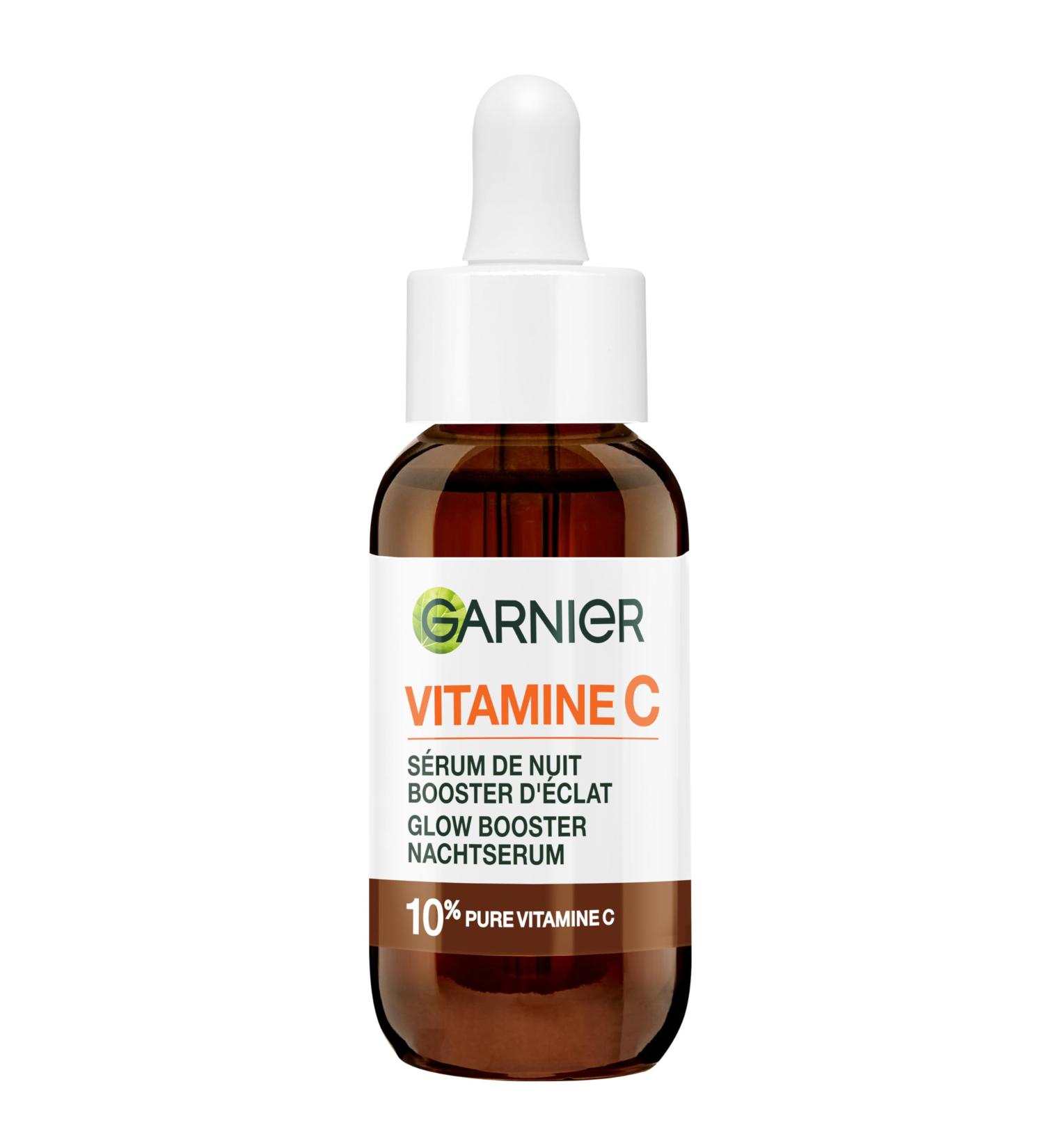 Garnier Skin Active 10 Pure Vitamin C AntiPigmentation Spots Night Serum with Hyaluronic Acid 30ml - Buy Online on GoSupps.com