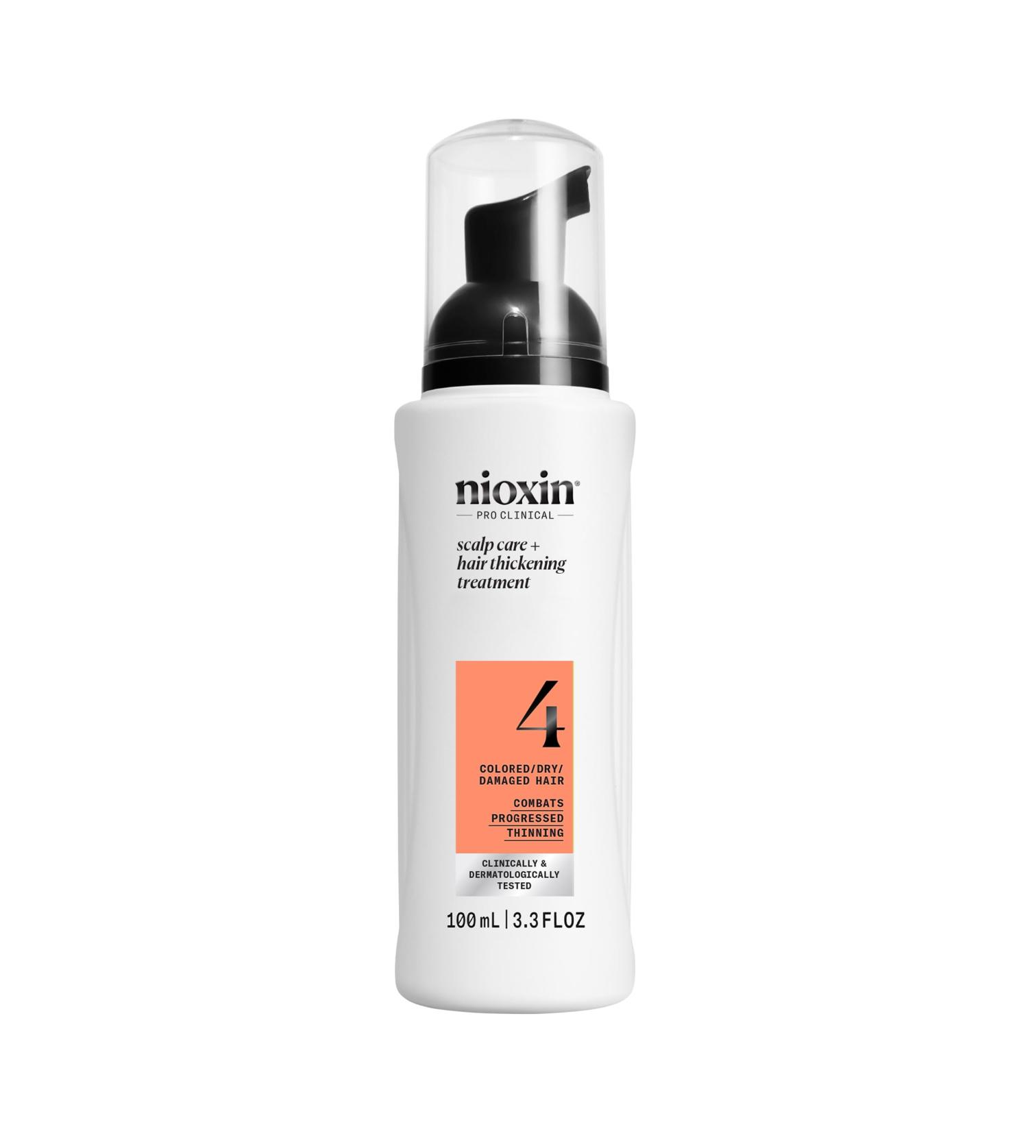 Nioxin 4 Scalp & Hair Treatment for Colored Hair - 100mL (3.38 oz) | International Shipping Available - Buy Online on GoSupps.com