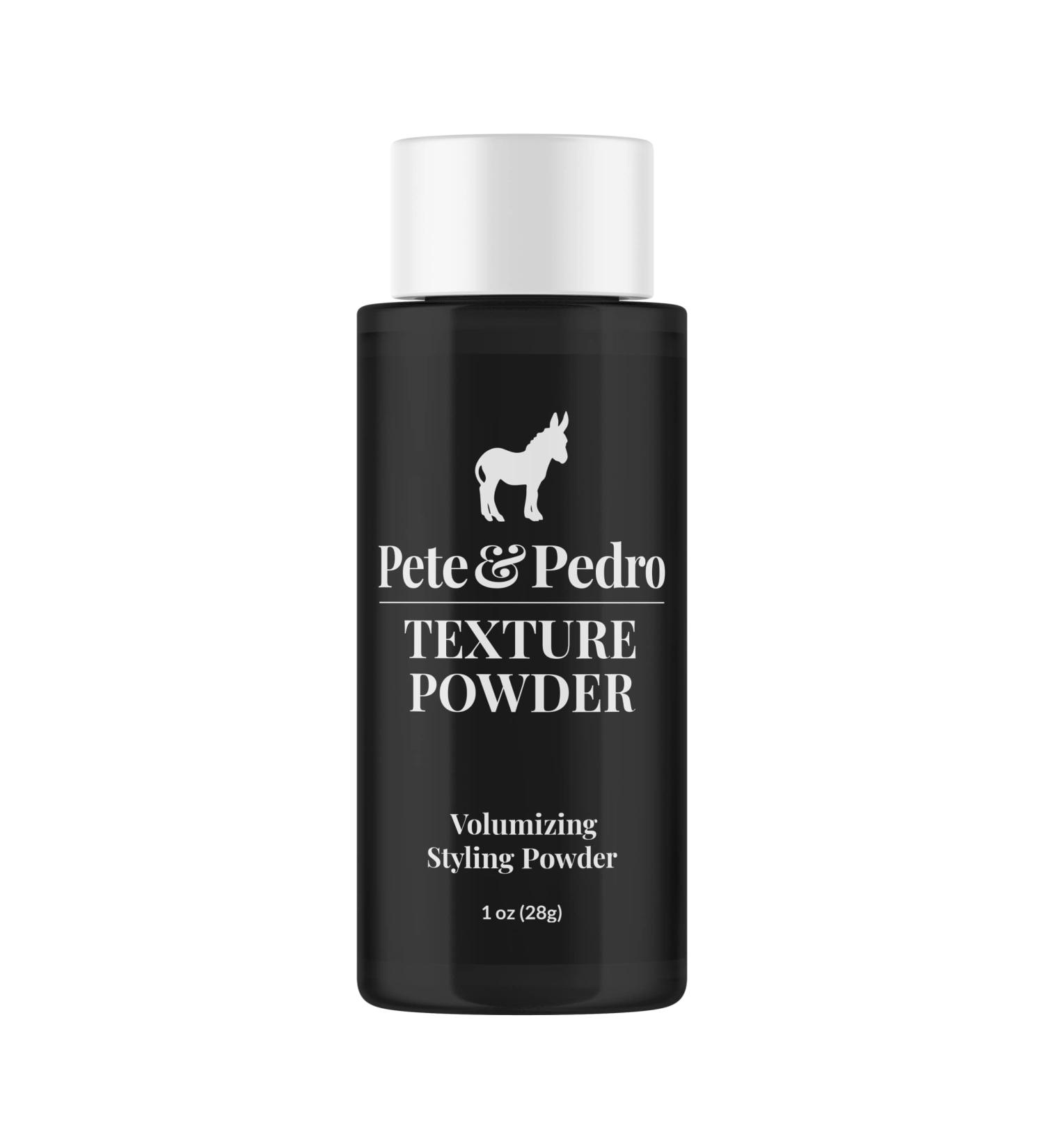 Pete & Pedro Texture Powder - Volumizing & Texturizing Styling Powder for Men & Women | Matte Finish & Root Lifting | As Seen on Shark Tank | 1 oz - Shop Internationally - Buy Online on GoSupps.com