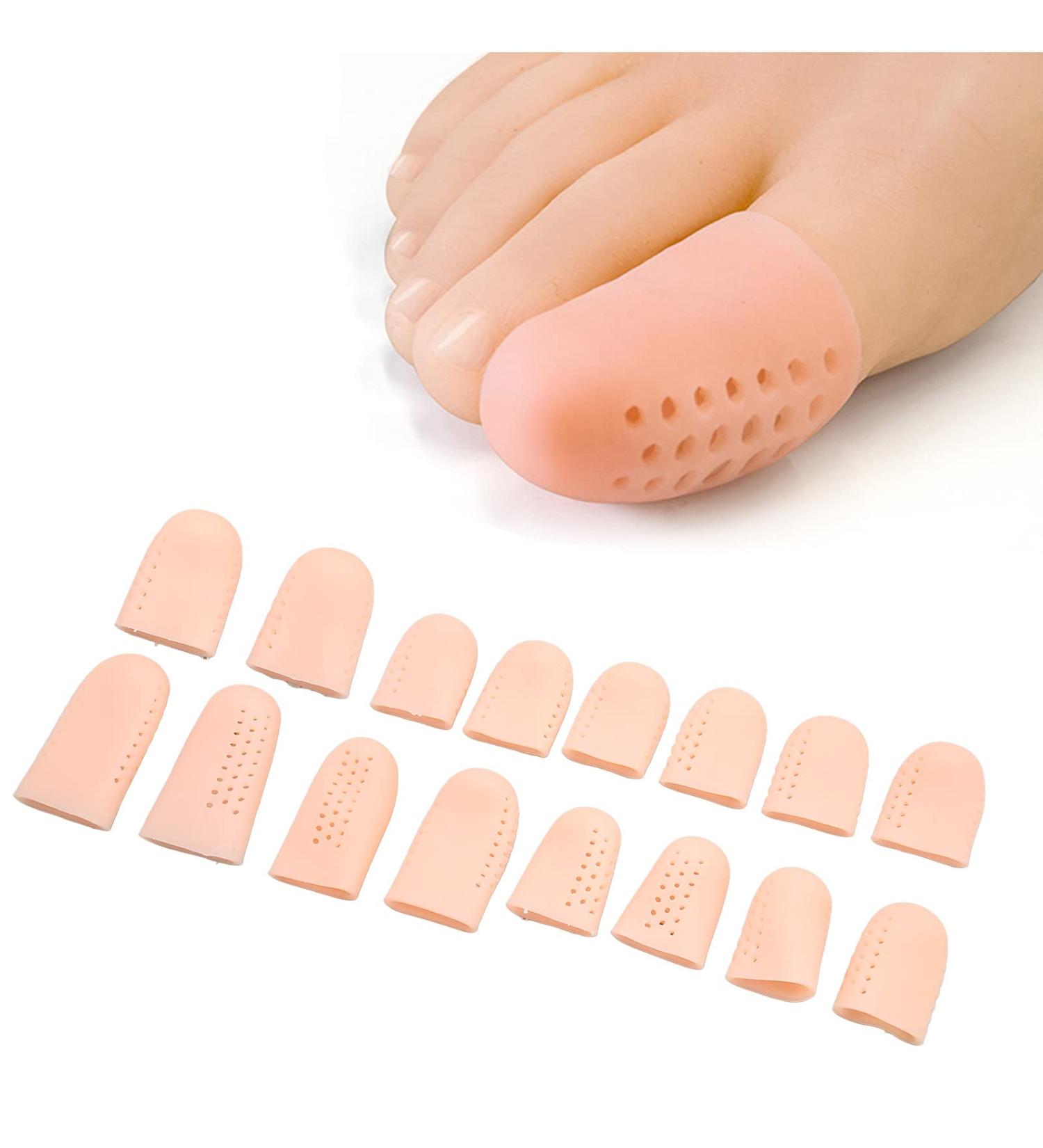 Silicone Finger Cots - Protective Finger Covers for Cracking Blisters & Broken Toes - International Shipping Available - Buy Online on GoSupps.com