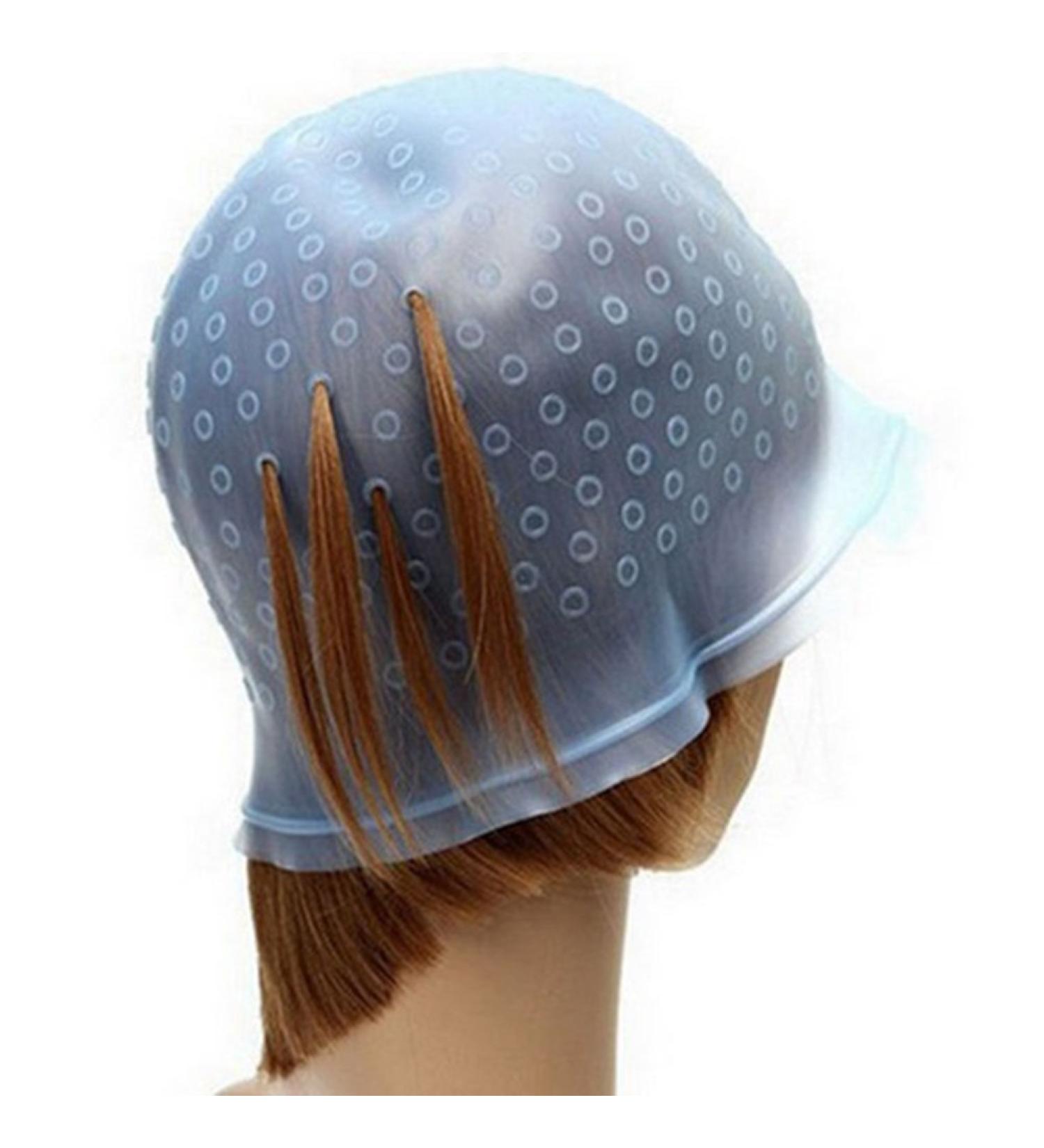 Professional Silicone Reusable Hair Coloring Cape - Highlight & Dye Tips - Perfect for Salon & Home Use! - Buy Online on GoSupps.com