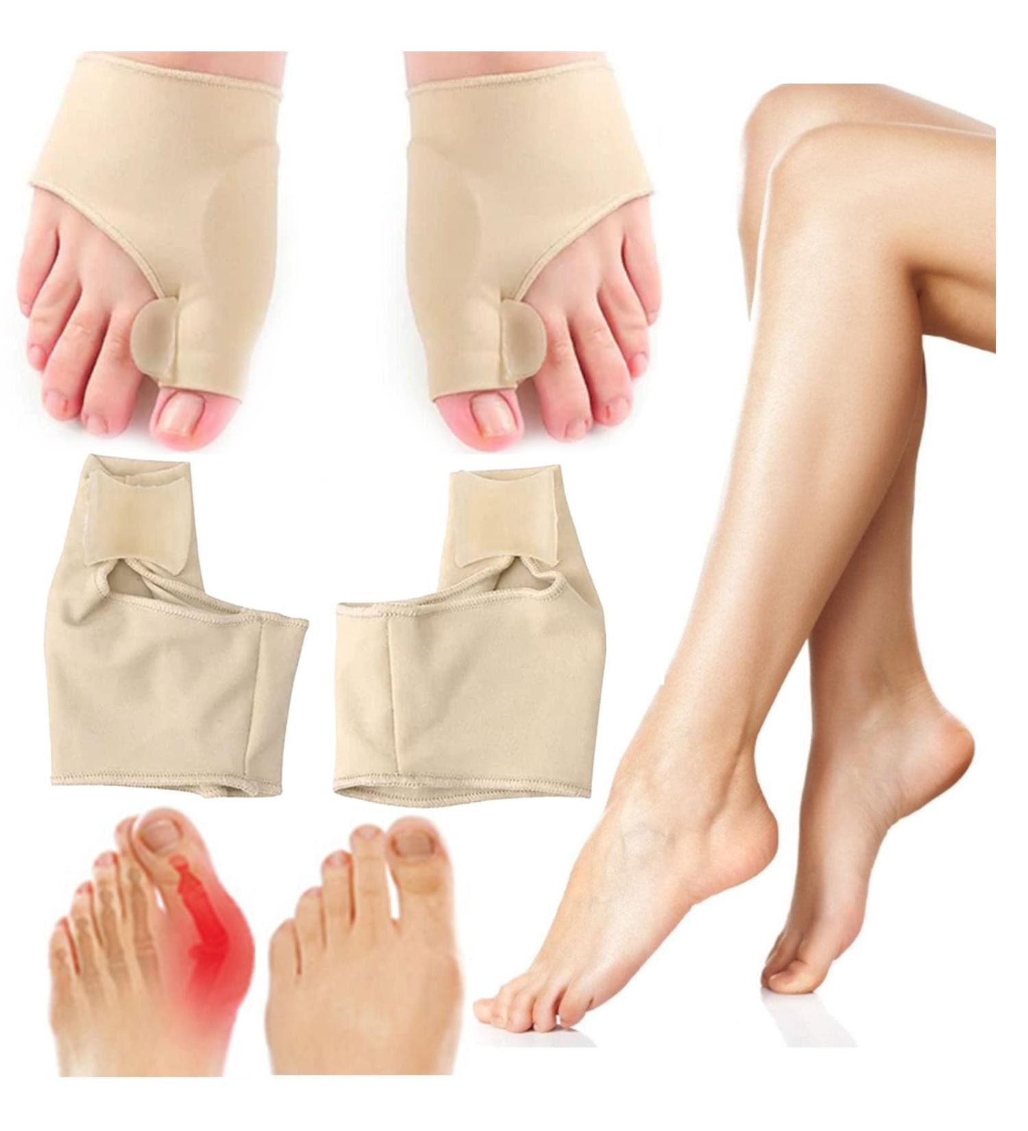 Obeon Hallux Valgus Splint & Gel Separator for Bunion Correction - Cozy&Elastic Socks | Free Size - 1 Pair - Buy Online on GoSupps.com