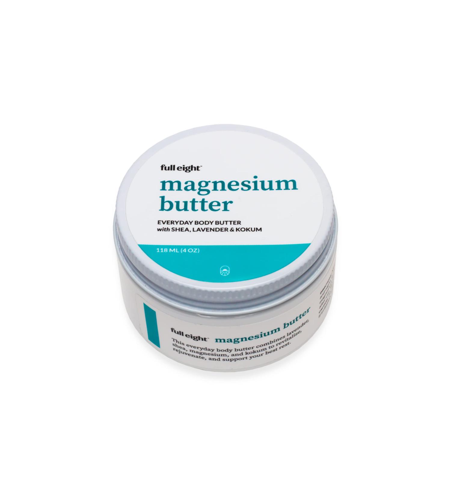 Restless Legs Relief Cream - Fast Absorbing Magnesium Body Butter for Sleep Support - Natural & Organic - USA Made - Travel Size 4oz - Buy Online on GoSupps.com