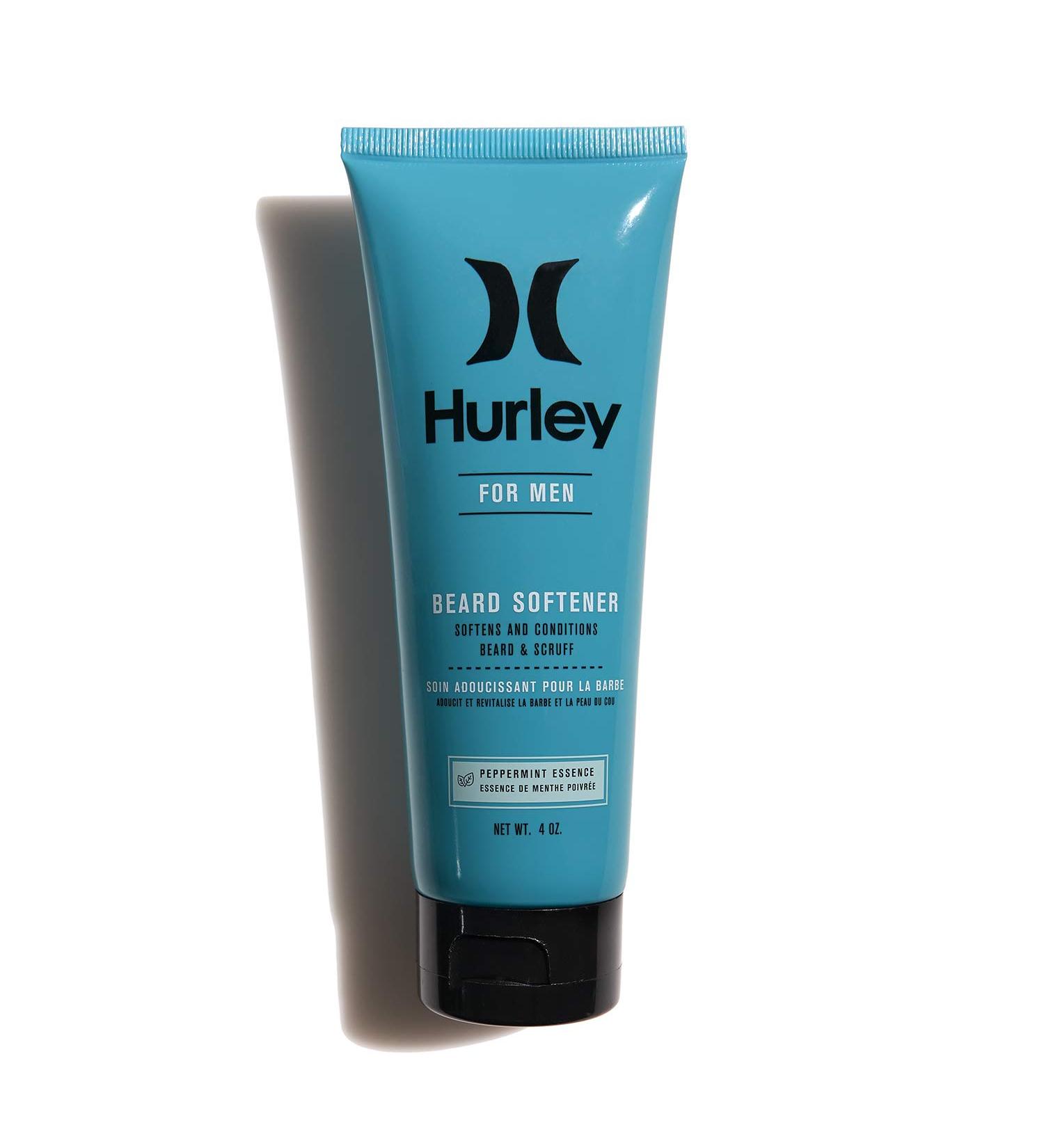 Hurley Men's Beard Softener - Peppermint Moisturizing Conditioner for Beards & Scruff 4oz - International Shipping Available - Buy Online on GoSupps.com