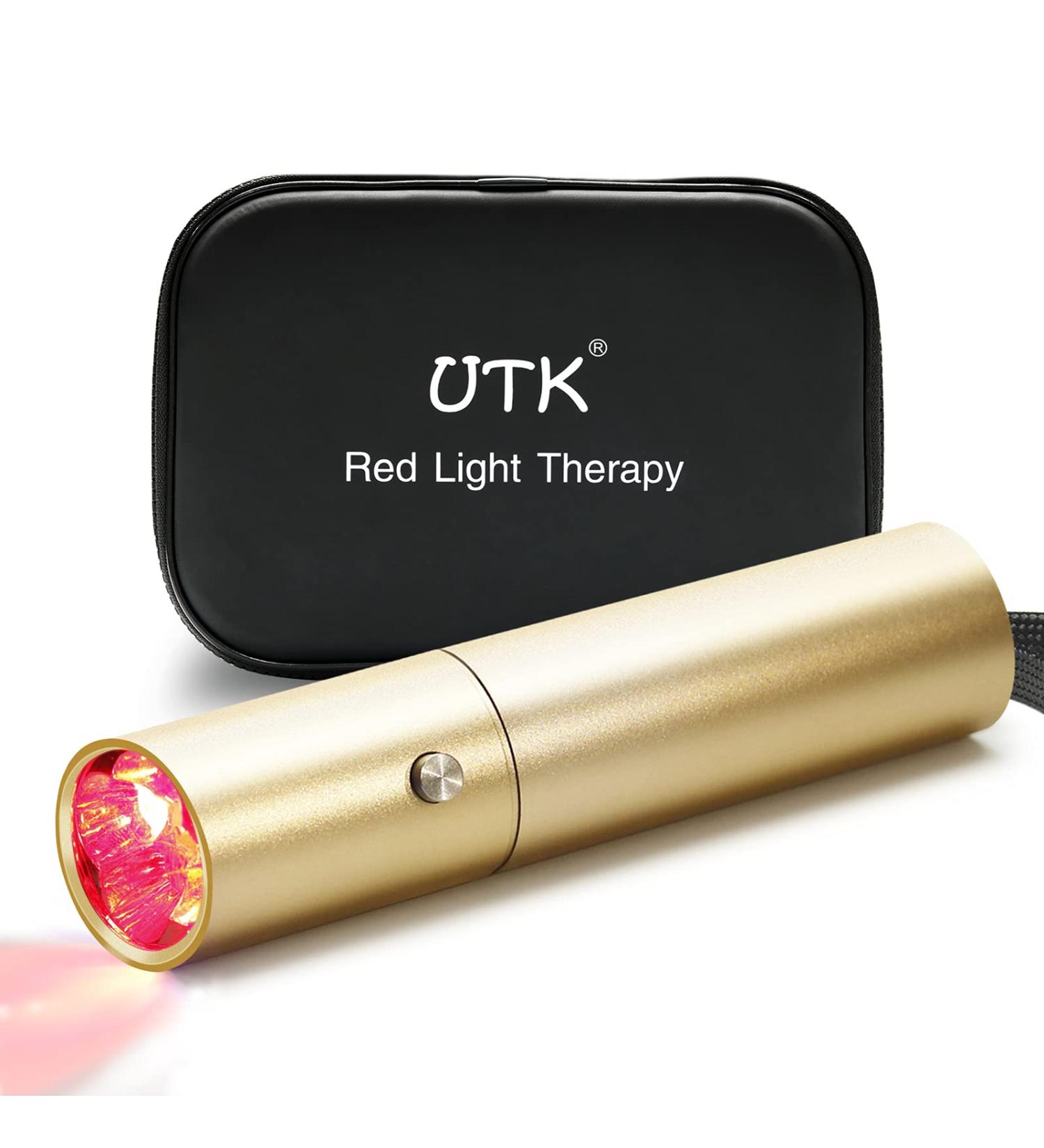UTK Red Light Therapy Device - 5 Wavelengths LED Infrared Red Light (470 630 660 850 940nm) - Upgrade with 470nm and 940nm Near Infrared Light - Buy Online on GoSupps.com