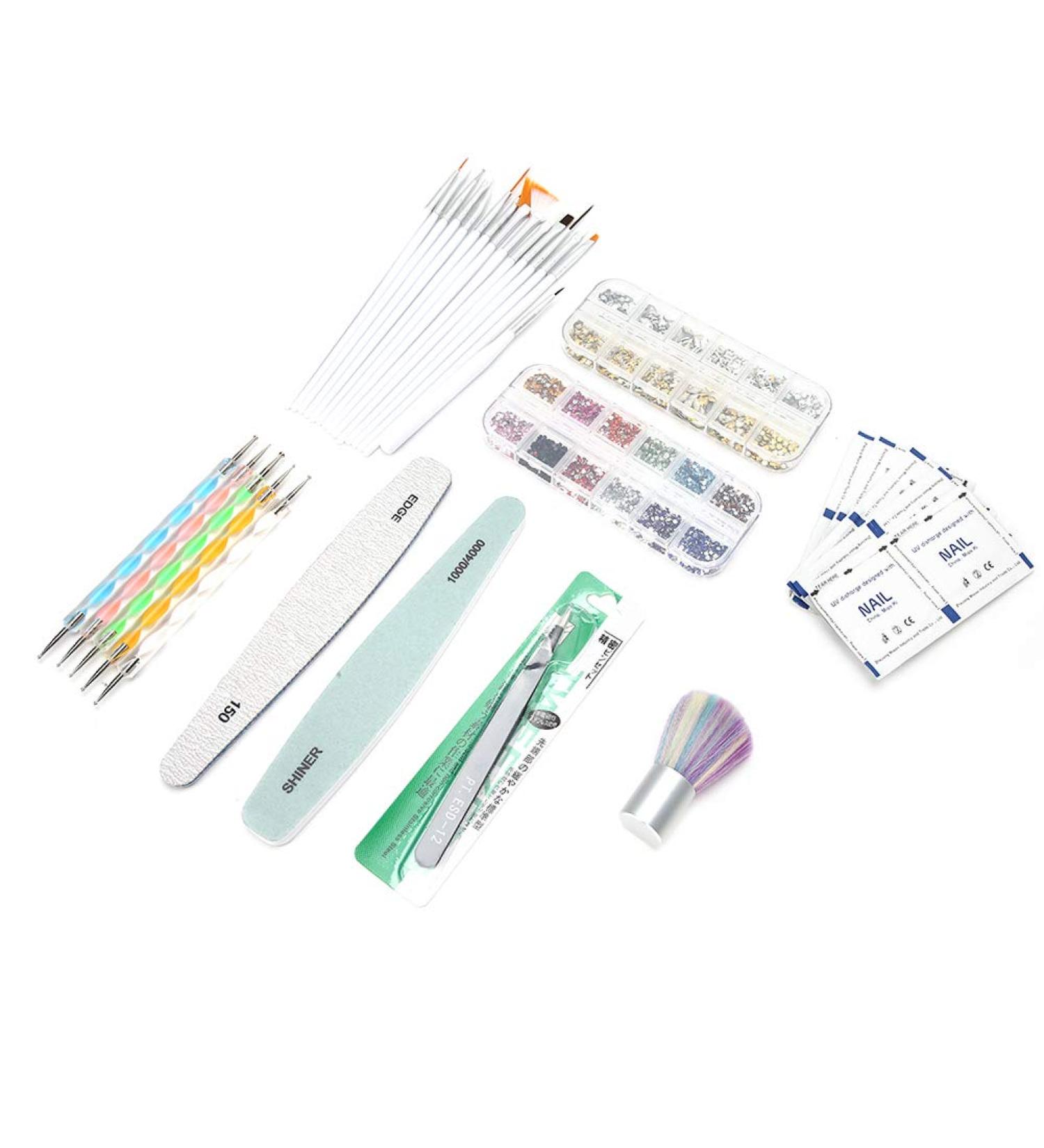 Different Gift Fit Woman Nail Pen Designed For Nail Art Nail File for Home Beauty Salon - Buy Online on GoSupps.com