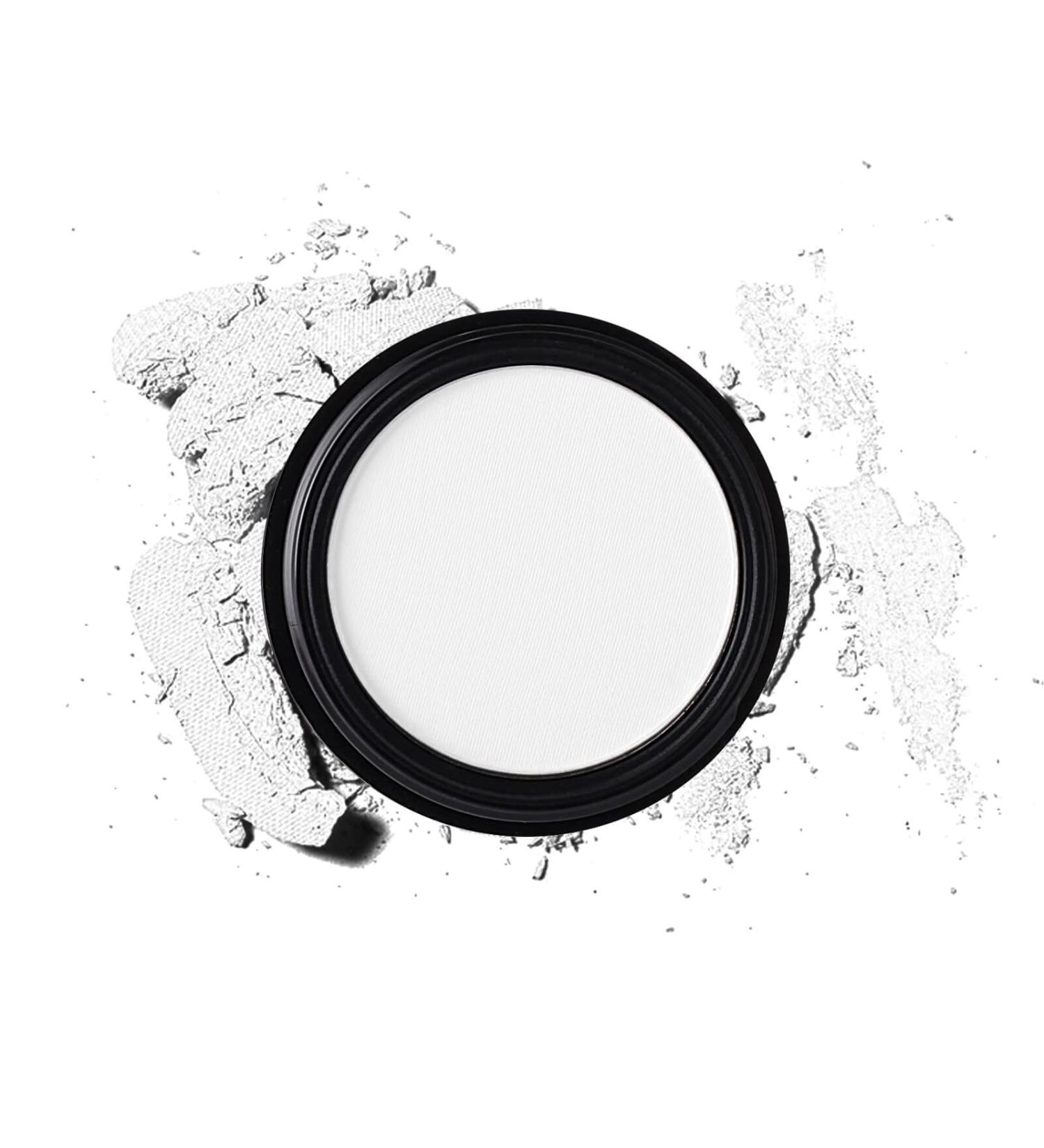 MEICOLY White Single Eyeshadow - Vegan Matte Pressed Powder for Day & Night - High Pigment, Opaque, Cruelty-Free - Buy Online on GoSupps.com