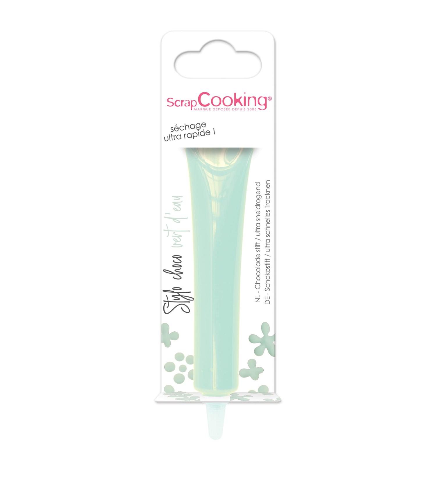 ScrapCooking - Stylo Choco Vert d Eau - Crayon Alimentaire P tisserie 25 g - Stylo D coratif Comestible - crire & Dessiner sur Desserts G teaux & Biscuits Anniversaire - 6815 Vert 25 ml (Lot de 1) - Buy Online on GoSupps.com