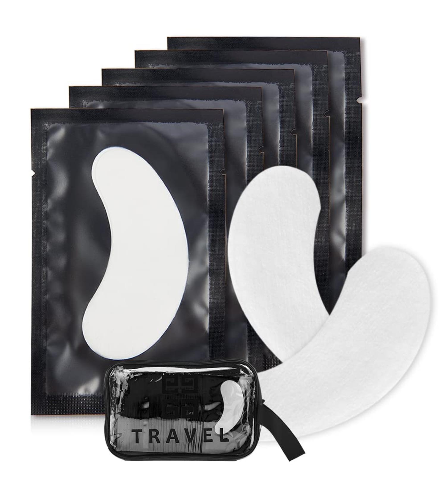 250 Pairs Eyelash Extension Eye Pads - Premium Under Eye Patches | LunaMoon (Black250) - Ideal for Eyelash Extensions & Beauty Accessories - Buy Online on GoSupps.com
