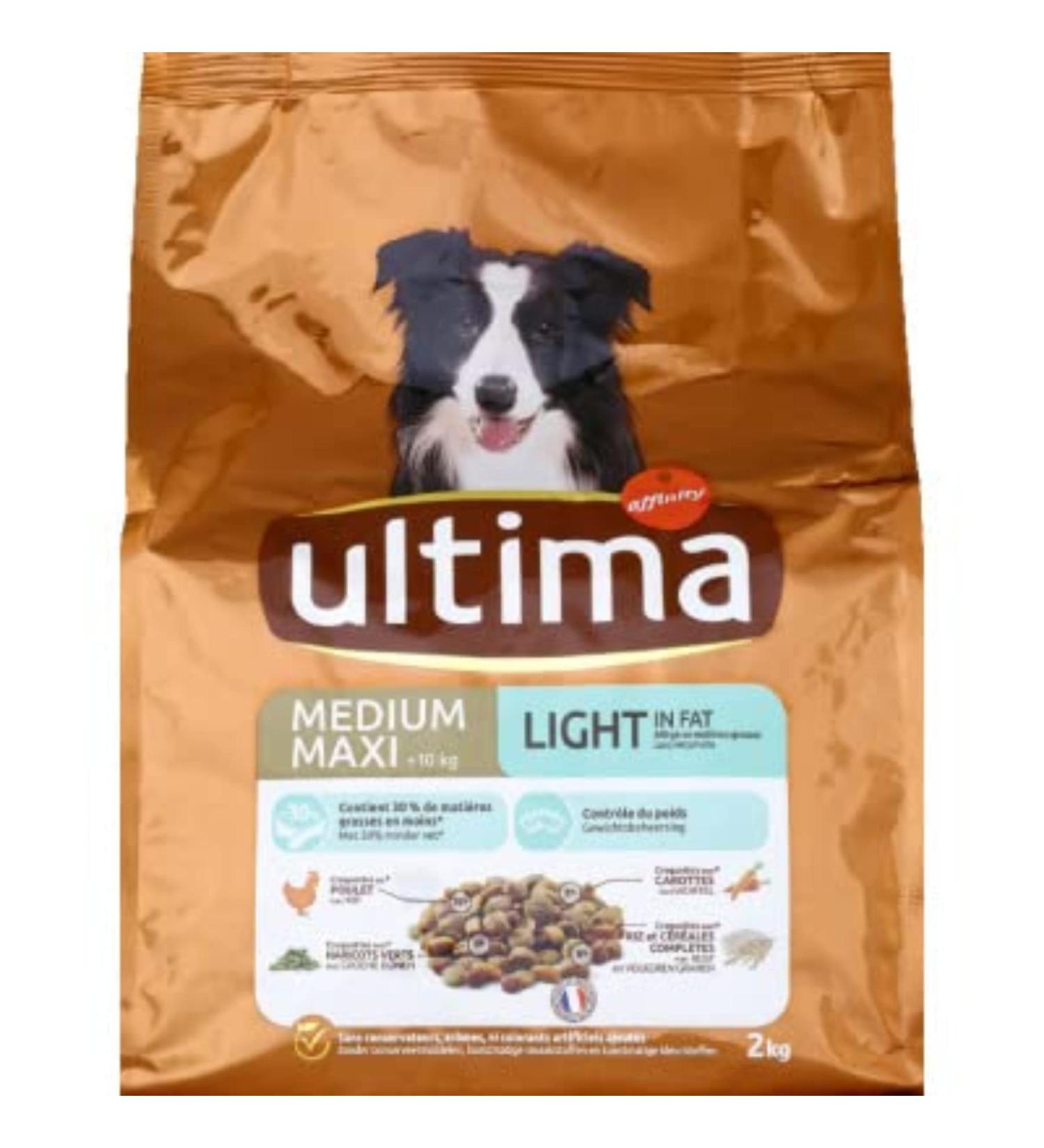 ultima Chicken Croquettes for Medium Dogs Maxi +10 kg - 2kg Bag