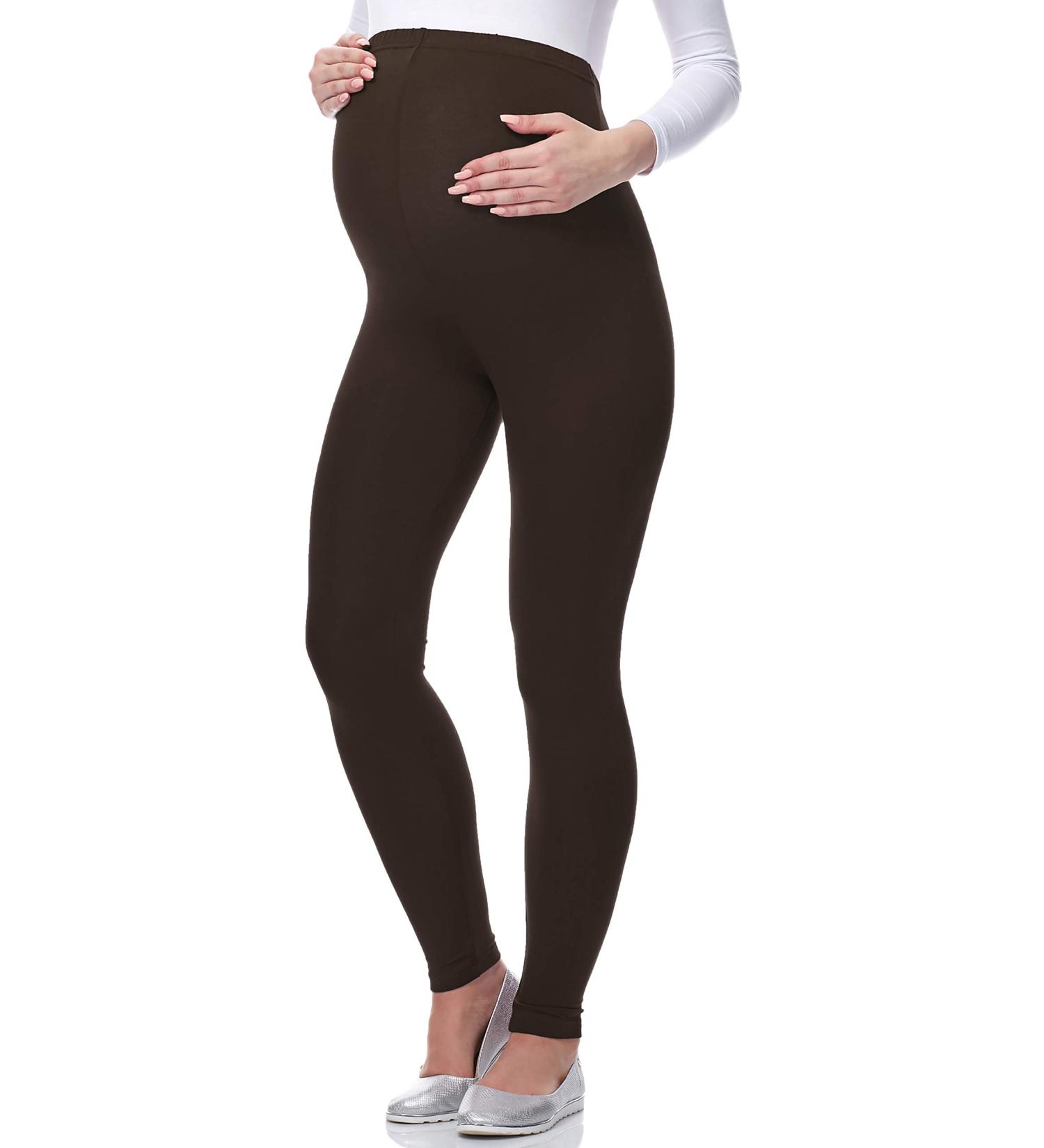 Be Mammy Maternity Long Leggings 02 M Brown - Women's Pregnancy Pants - Buy Online on GoSupps.com