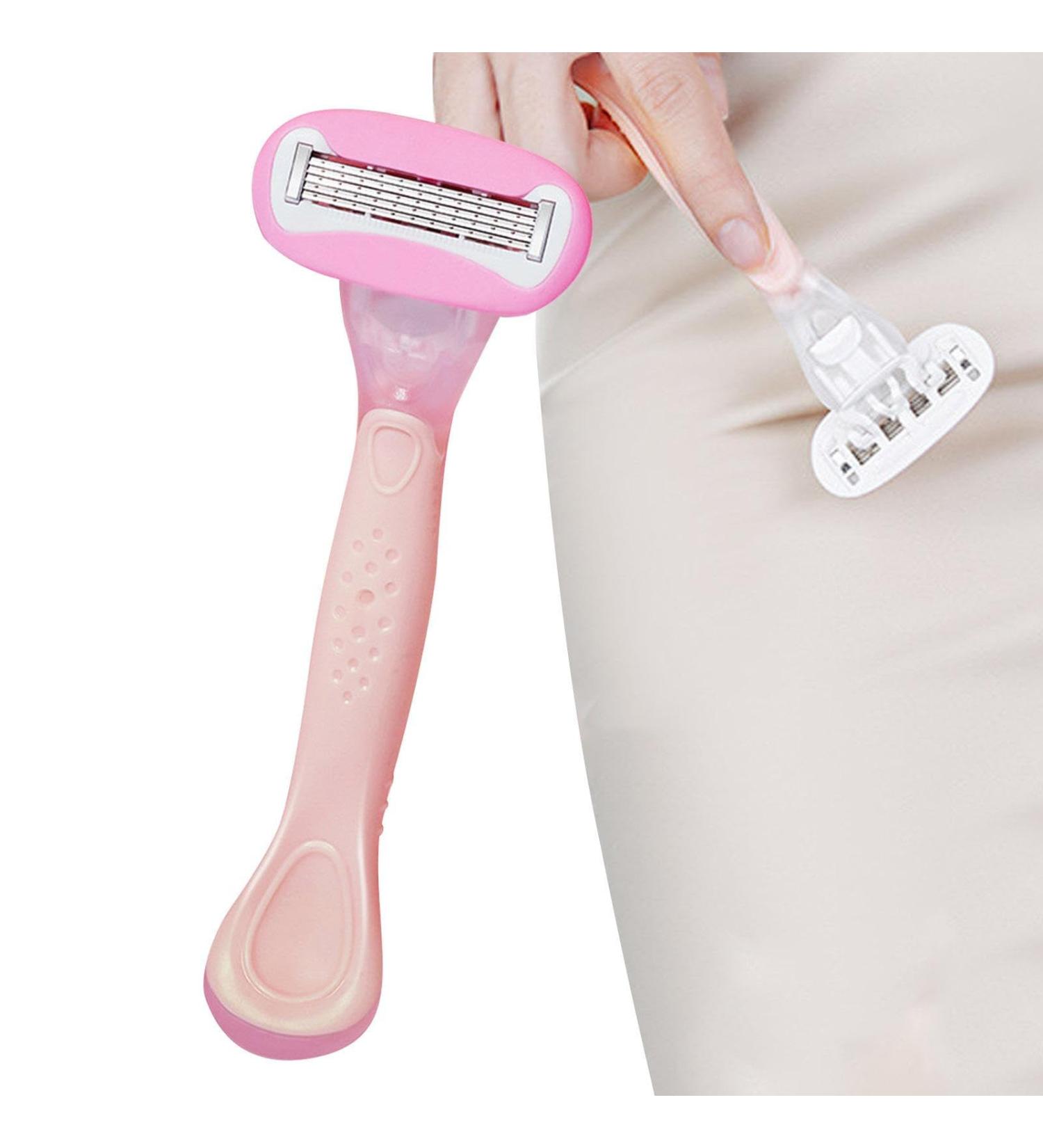 Temperature-Sensitive Bikinirasiser for Women | Gentle Manual Body Razor for Legs Armpits & Bikini Zone | Aibyks Portable Hair Removal for Everyday Use - Buy Online on GoSupps.com
