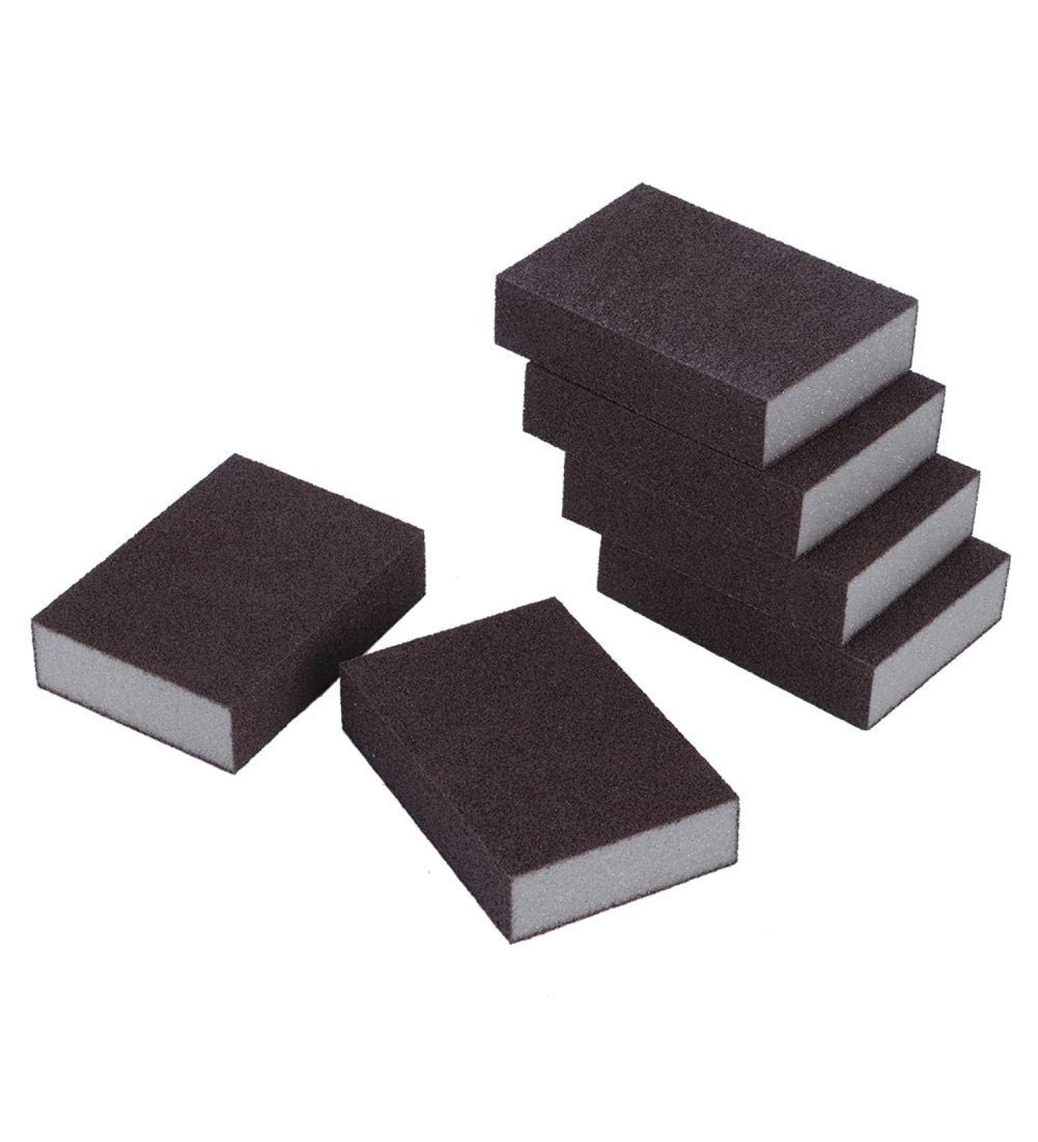 Cleaning Scourers Sponges 6pcs Portable Emery Sponge Brush Eraser Cleaner Pot Bottom Cleaning Brush Cleaning Pads Eraser - Buy Online on GoSupps.com