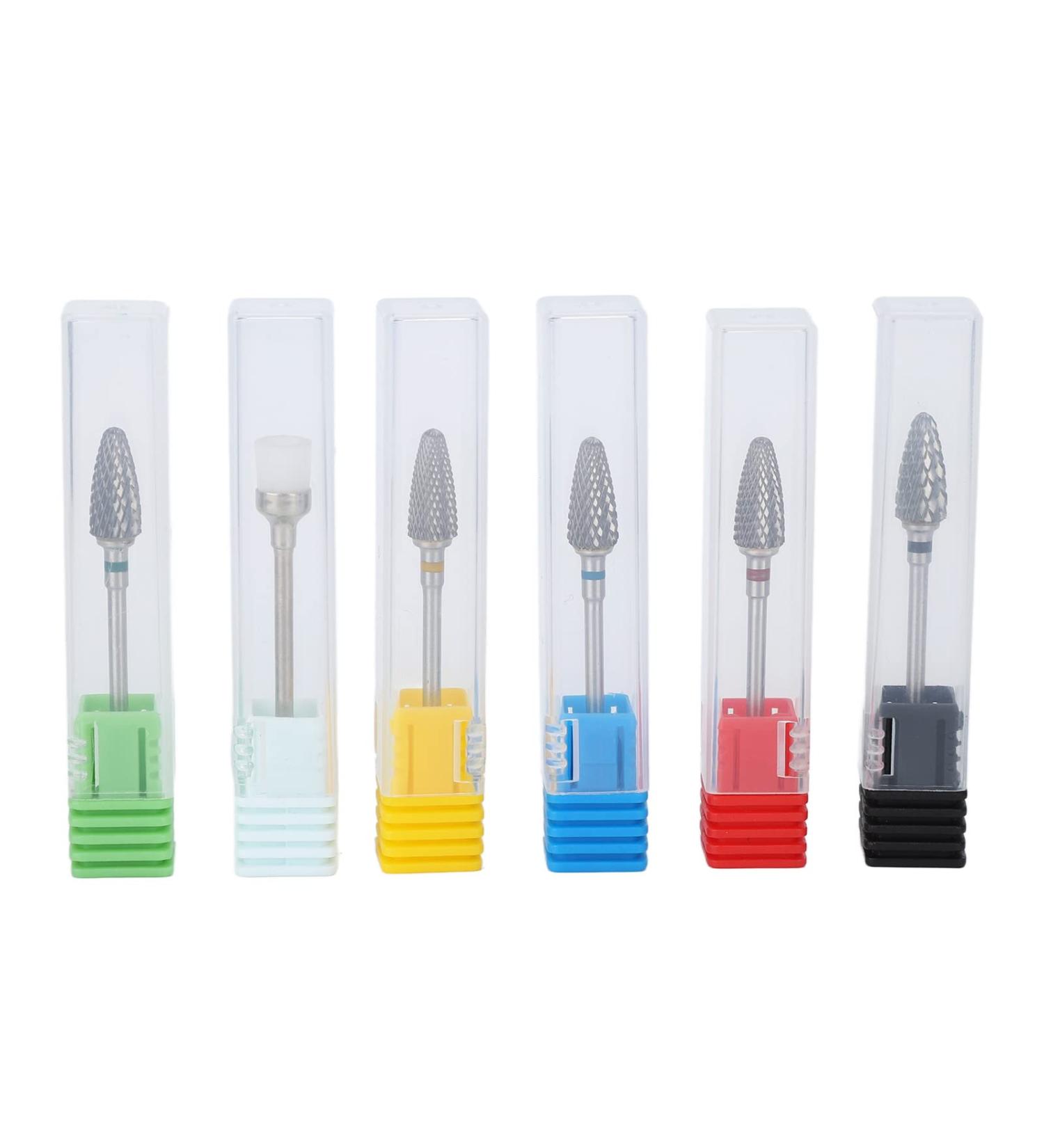 YAOGOHUA Nail Grinding Head Low Cutting Performance Polishing Corn Shape Nail Tungsten Carbide Drill Bits - Buy Online on GoSupps.com