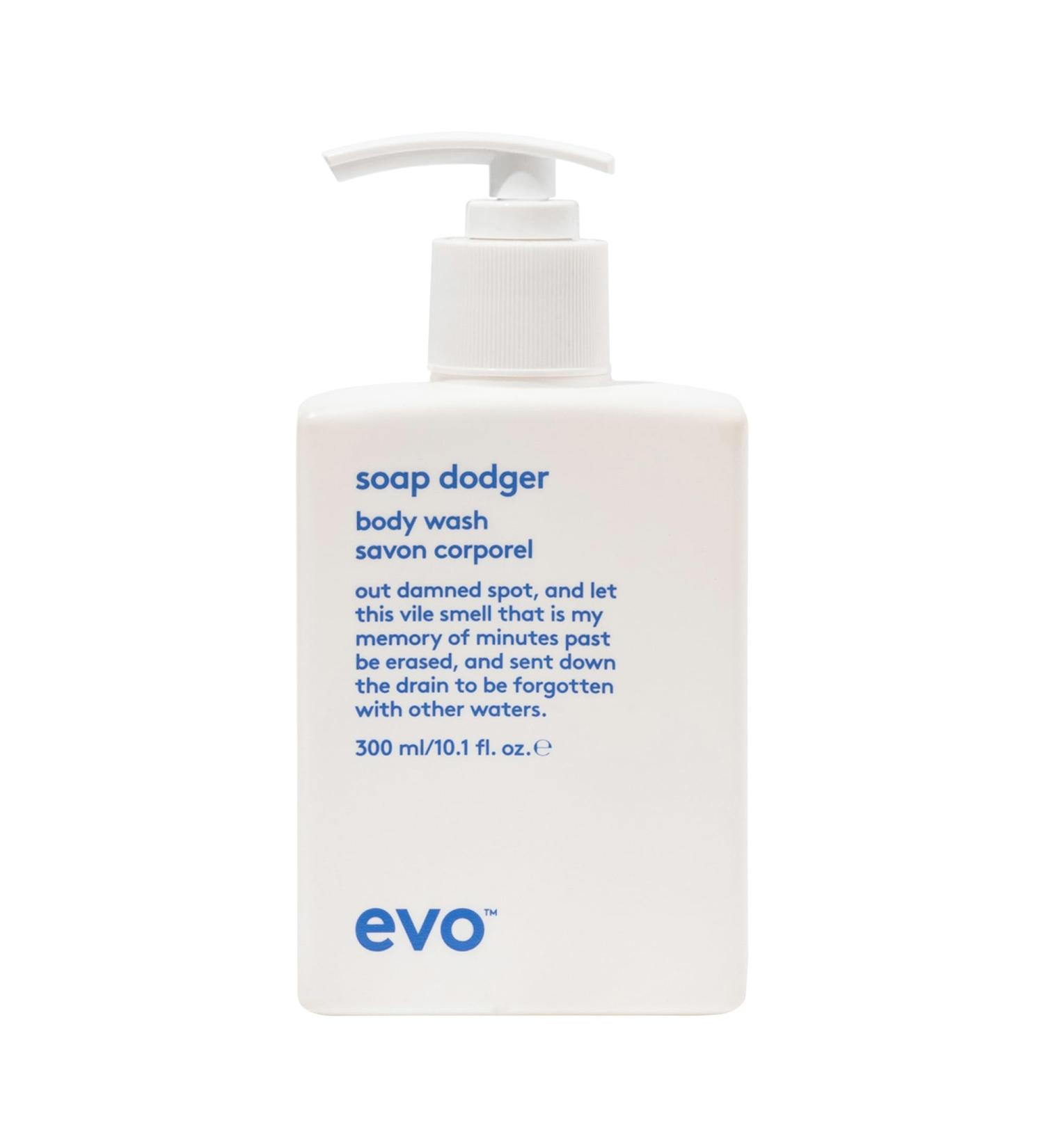 EVO Soap Dodger Hand & Body Wash - Full Size Hand & Body Wash Gently Cleanses & Conditions All Skin Types - 10.1fl.oz - Buy Online on GoSupps.com