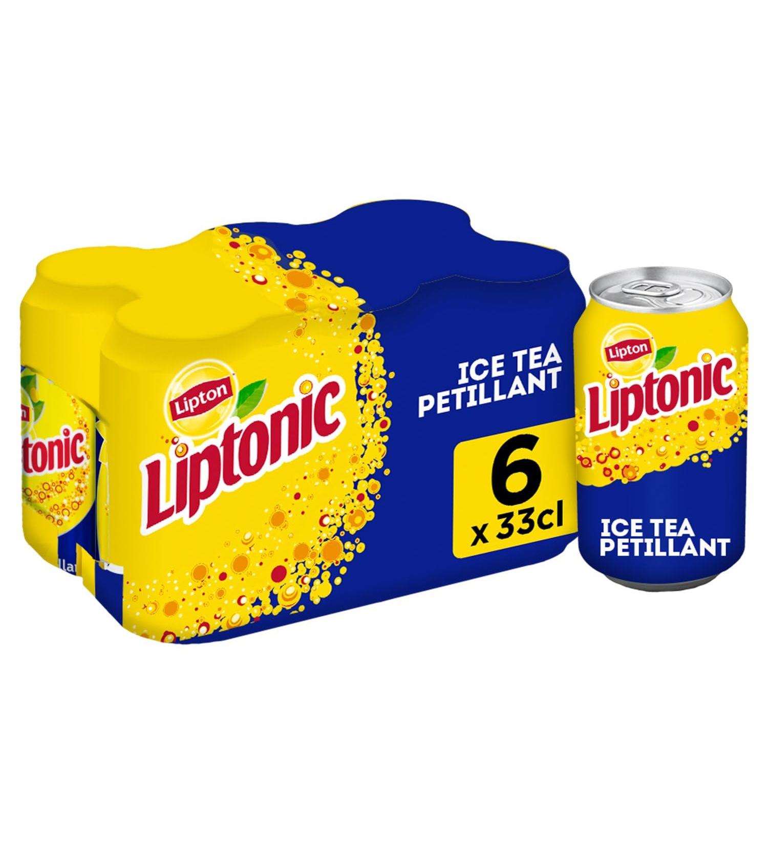 Liptonic Original Canette 6 x 33 Cl Pack - Buy Online on GoSupps.com