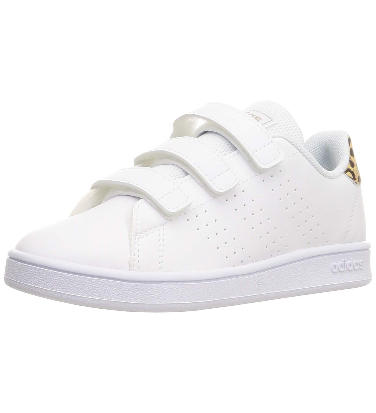 adidas Boy's Advantage Cf I Sneaker Child 1.5 UK - White/Beige - Buy Online on GoSupps.com