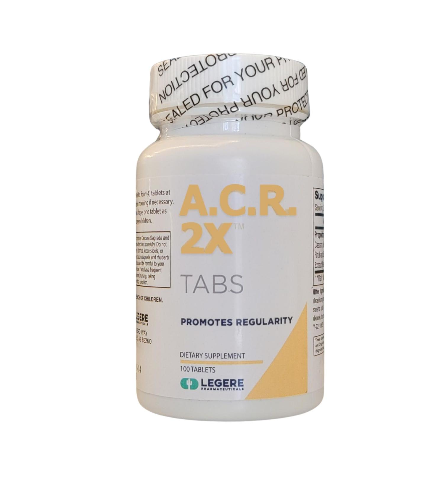 Legere Pharmaceuticals A.C.R 2X Cleansing Herb 100 Tablets - Buy Online on GoSupps.com
