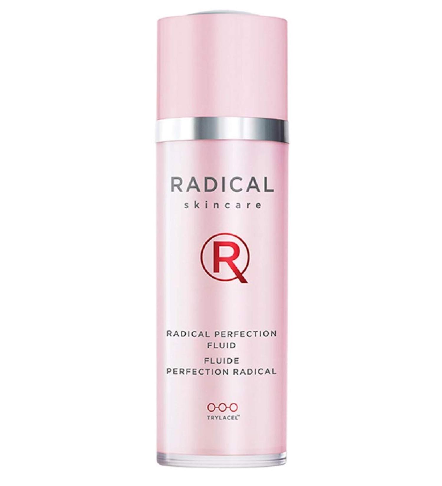 Radical Skincare Perfection Fluid - 2 in 1 Anti-Aging Serum Lotion for All Skin Types - Energizes Brightens & Blurs Imperfections - Paraben & Cruelty Free 1 oz - Buy Online on GoSupps.com